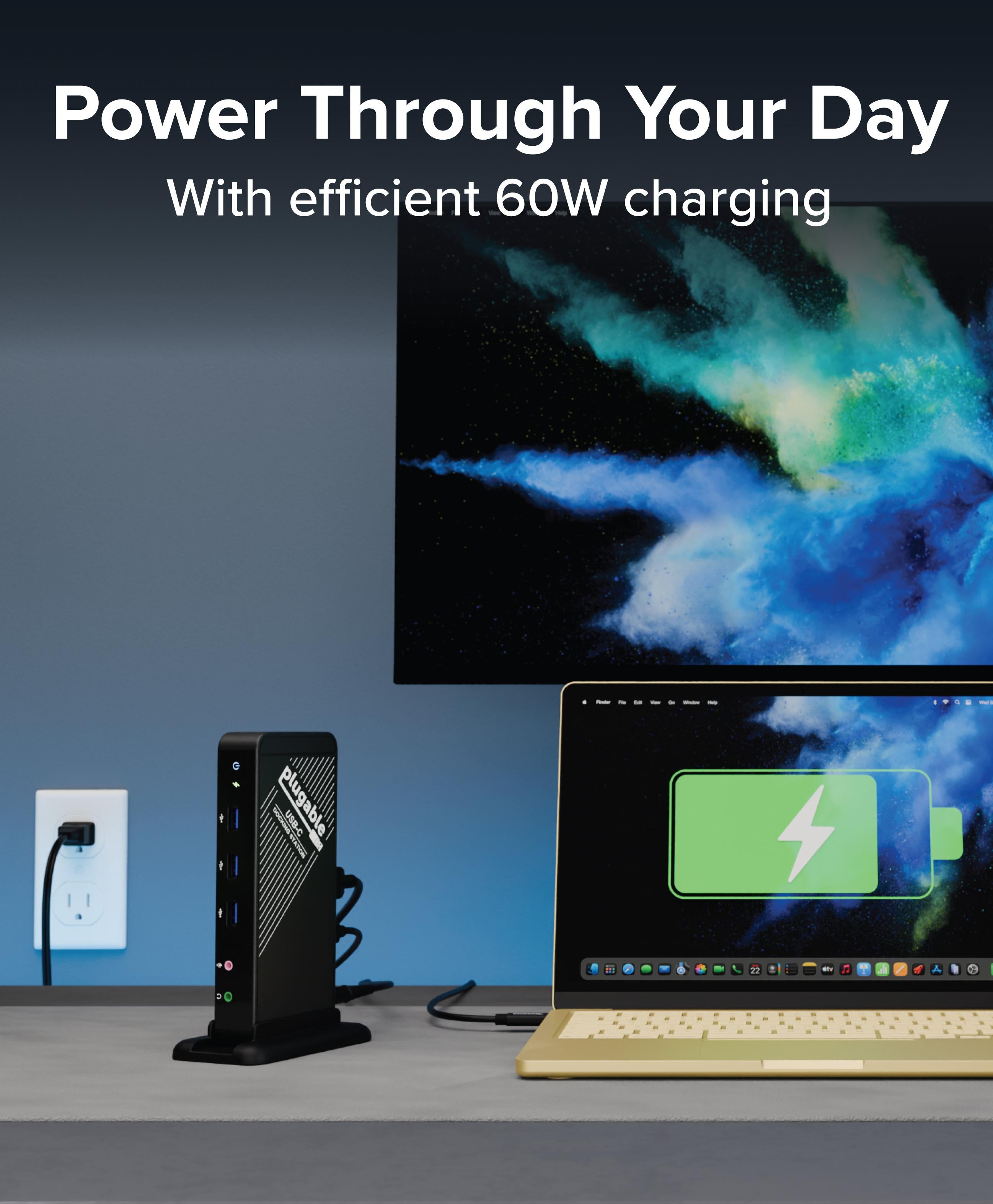 plugable-usb-c-docking-station-with-hdmi-60w-laptop-charging-ud-ca1a image 4