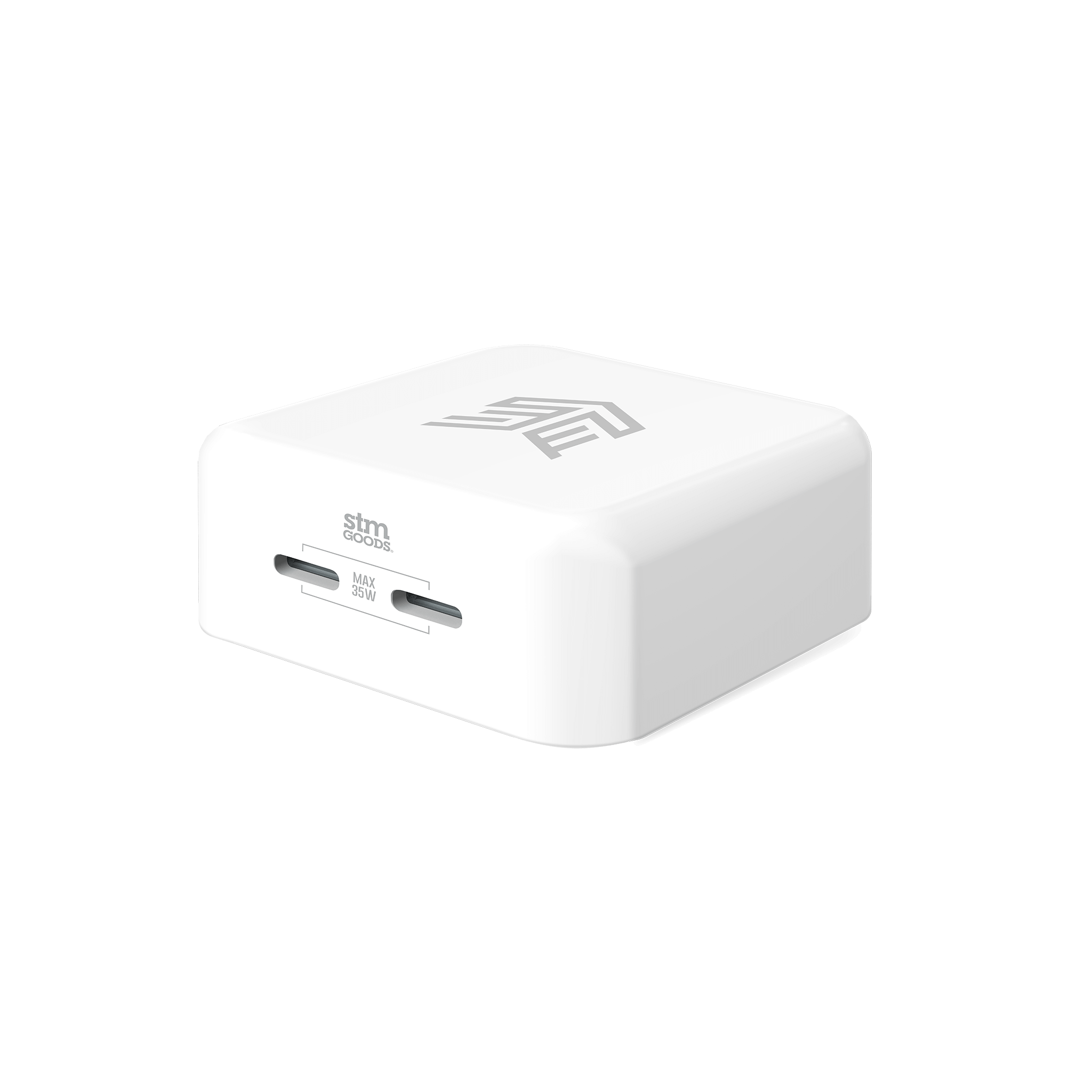 stm-goods-35w-dual-port-usb-c-gan-power-adapter image 2