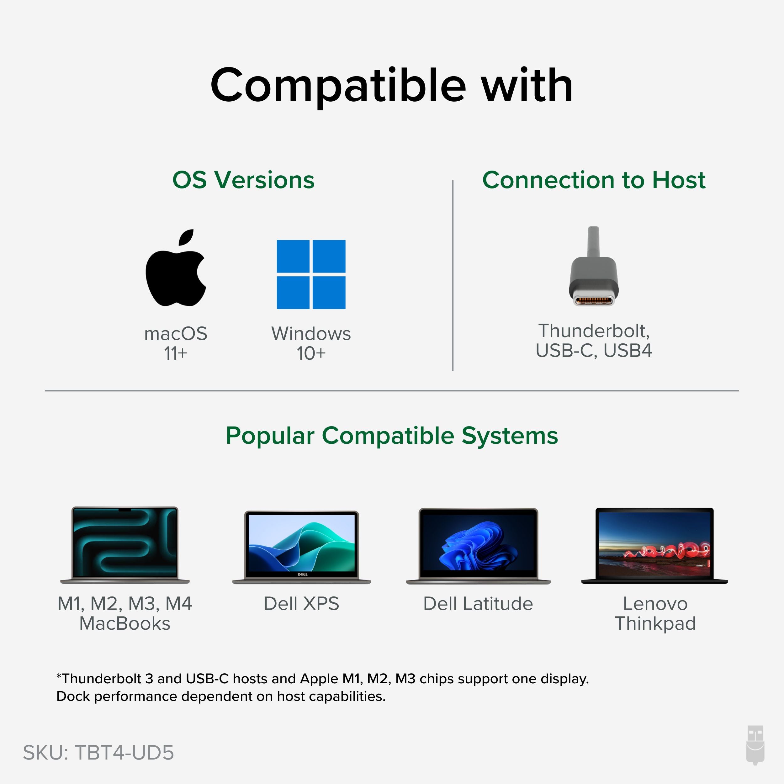 plugable-thunderbolt-4-dock-tbt4-ud5-13-ports-dual-4k-or-single-8k-100w-charging image 5
