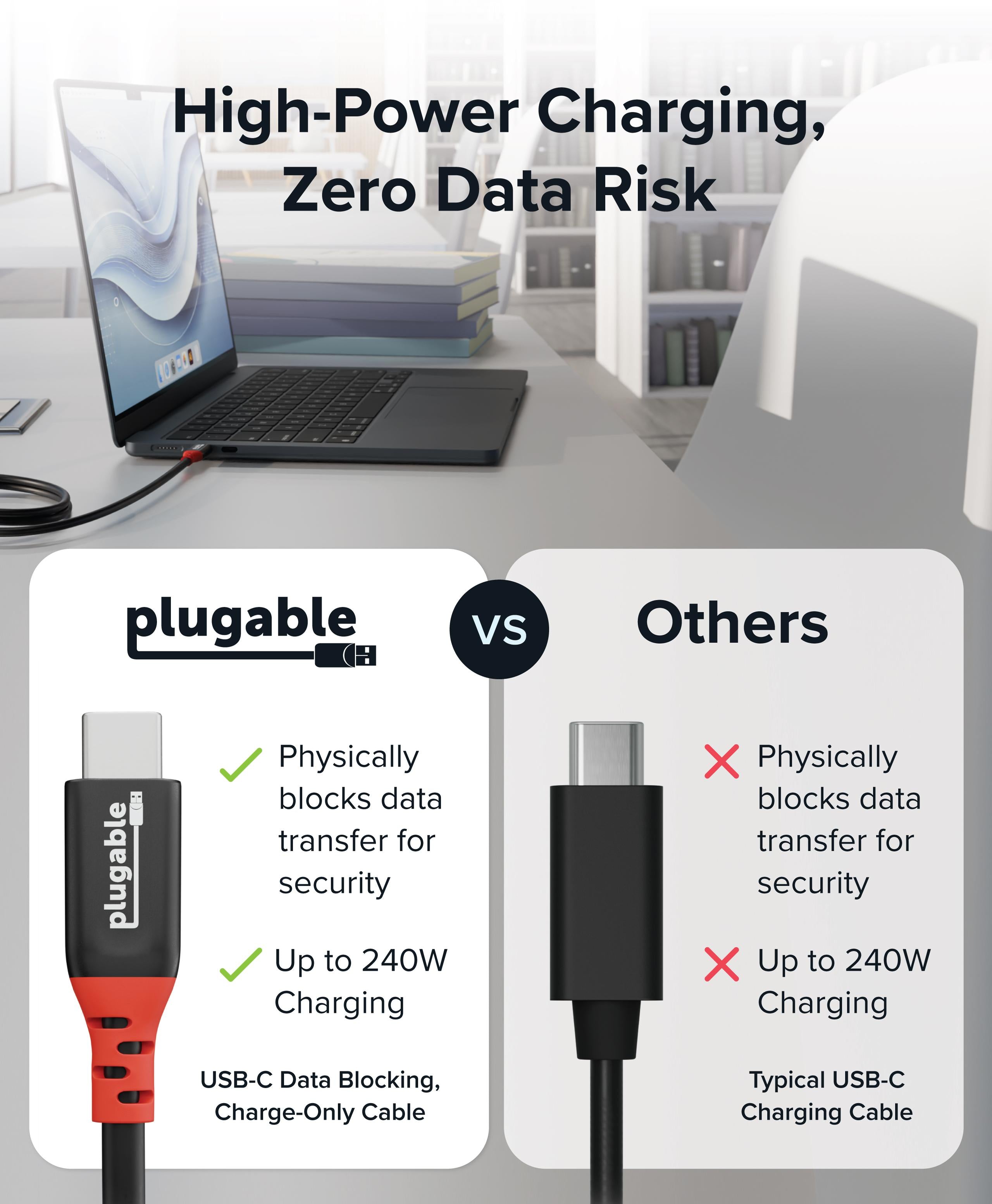 plugable-240w-usb-c-charge-only-cable-with-data-blocker-3-3-ft-1m image 5