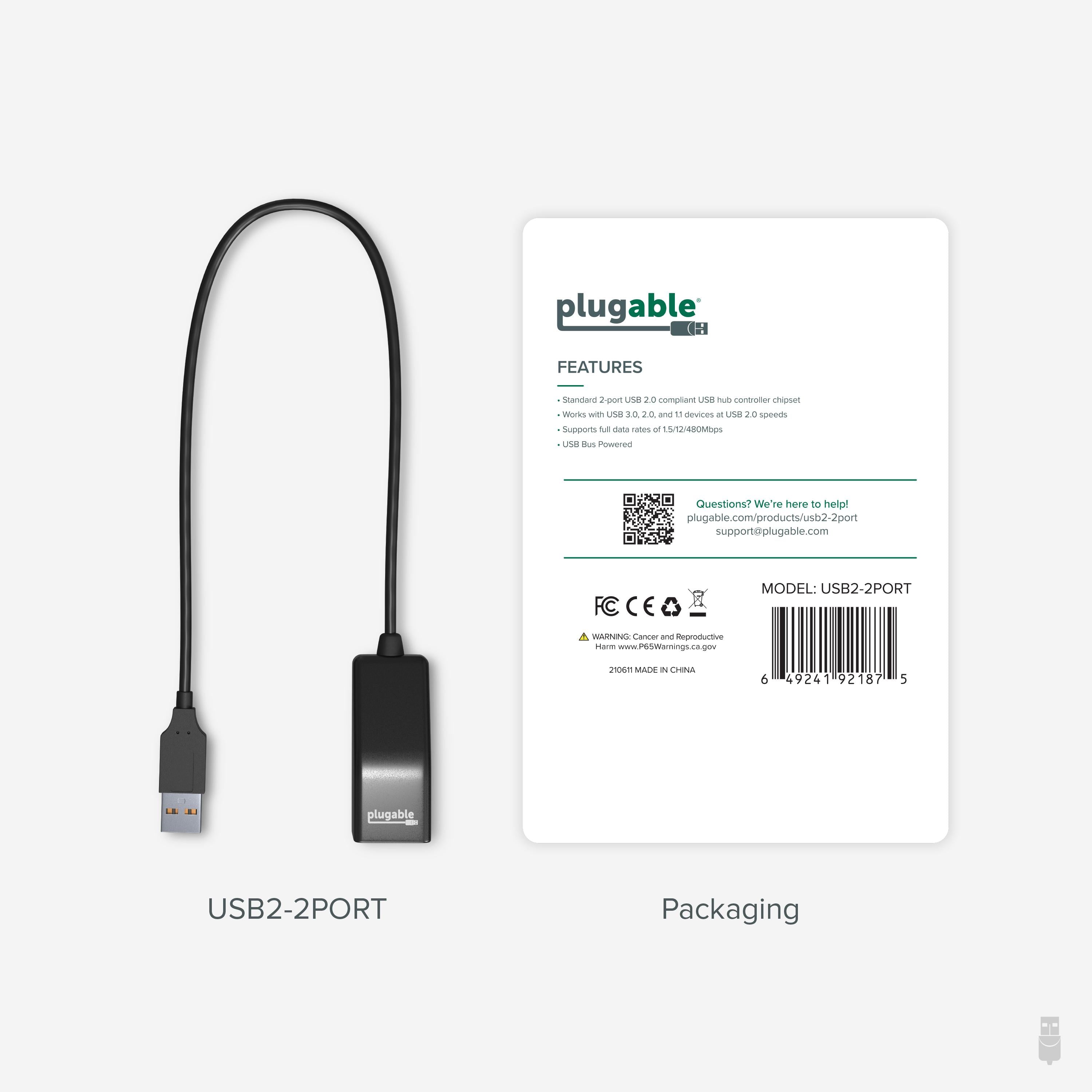 plugable-usb-2-0-2-port-hub-splitter image 5