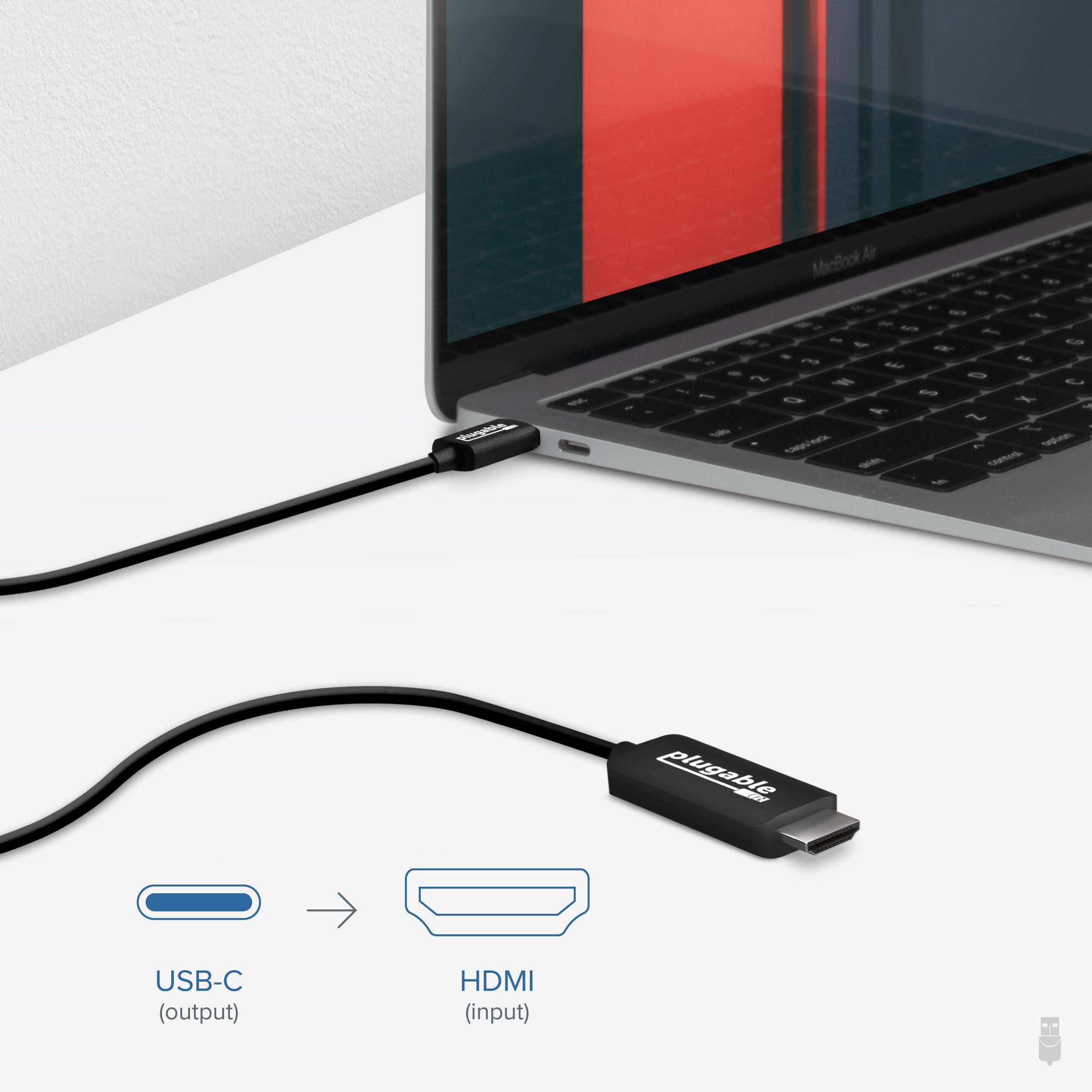 plugable-usb-c-to-hdmi-2-0-cable-4k-60hz-usbc-hdmi-cable image 5