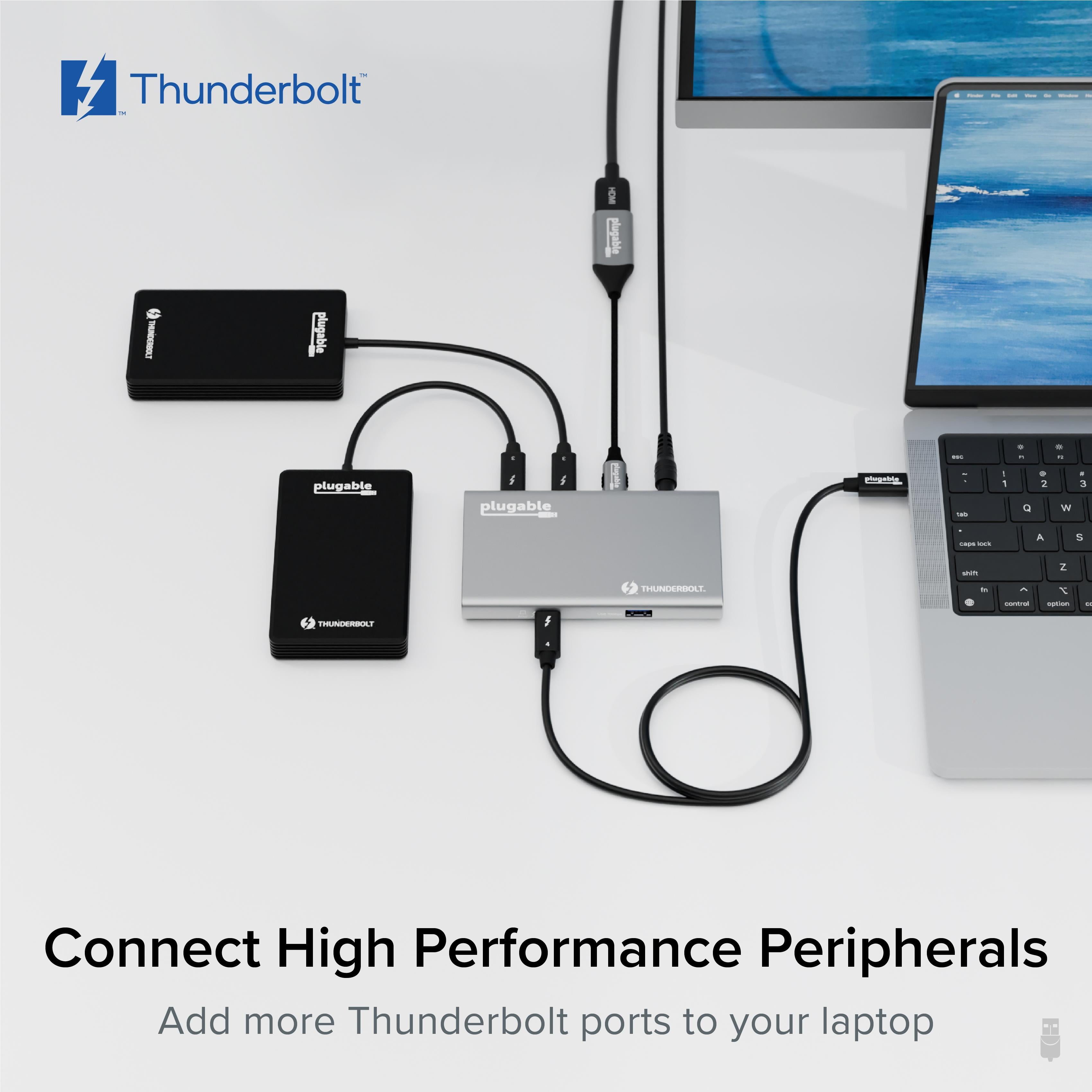 plugable-5-in-1-thunderbolt-4-and-usb4-hub-usb4-hub3a image 5
