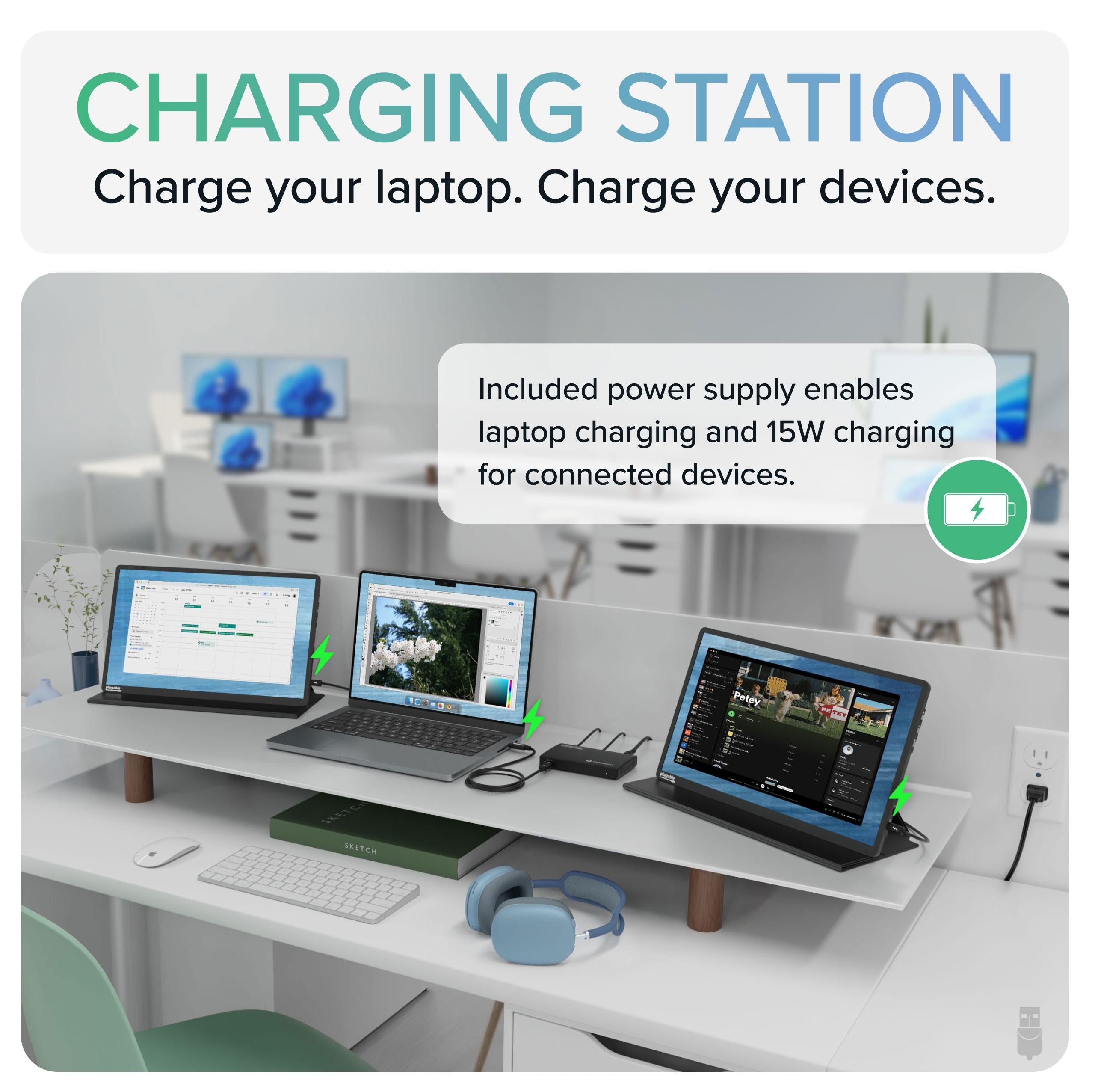 plugable-thunderbolt-4-and-usb4-hub-with-60w-charging-tbt4-hub3c image 5