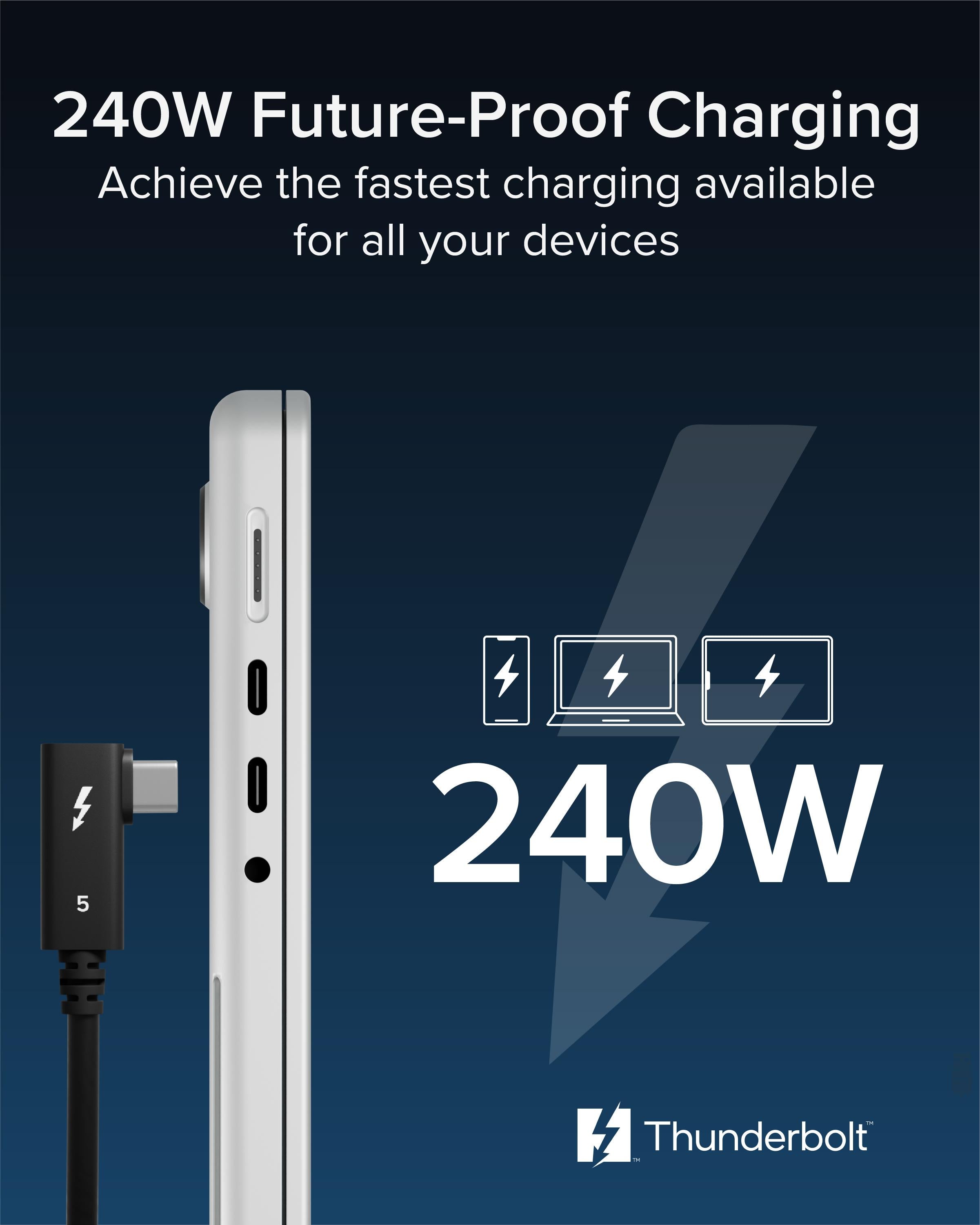 plugable-thunderbolt-5-240w-cable-with-right-angle-connector-80cm-2-6ft-tbt5-240 image 5