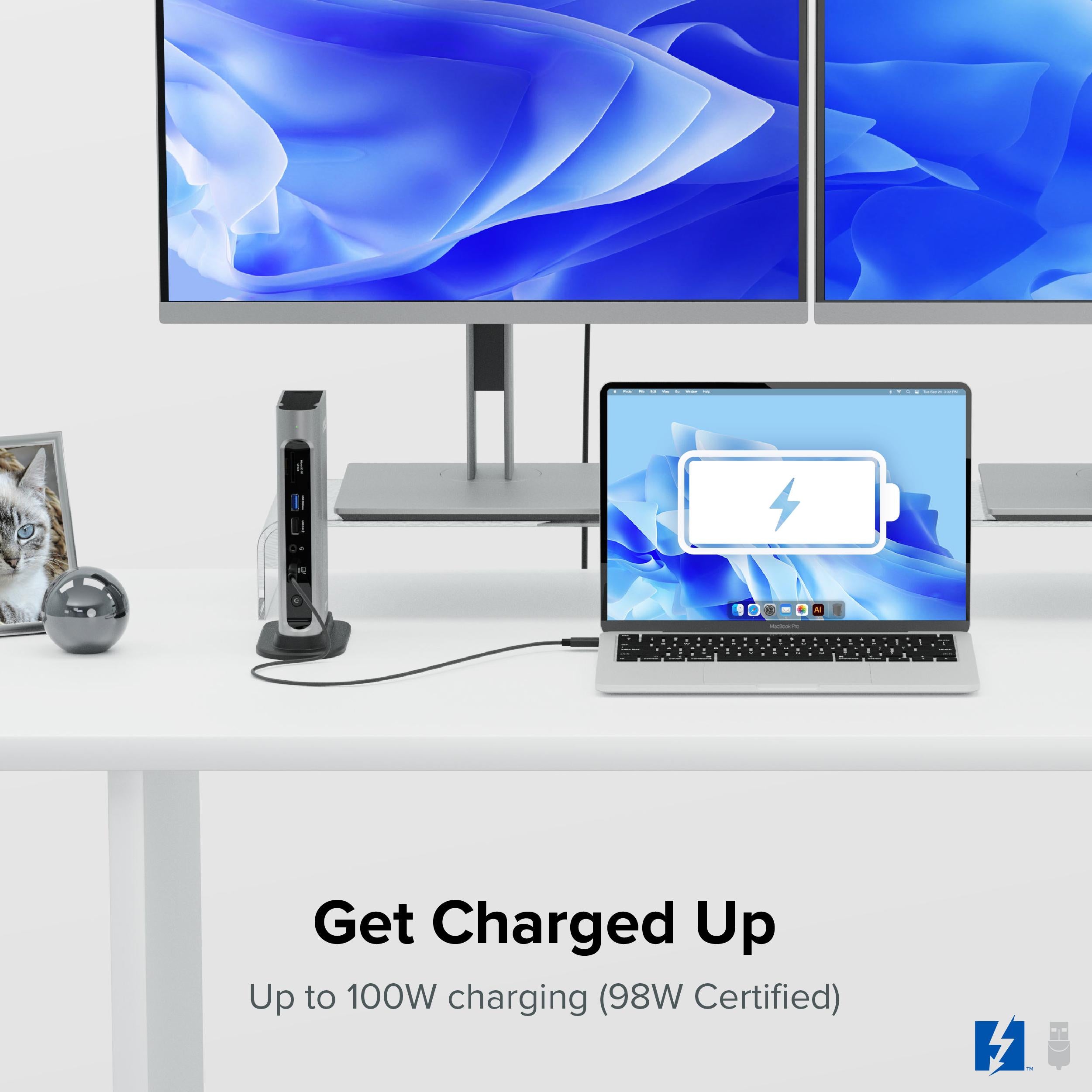 plugable-thunderbolt-4-16-in-1-docking-station-tbt4-udz-for-macbook-air-pro image 5