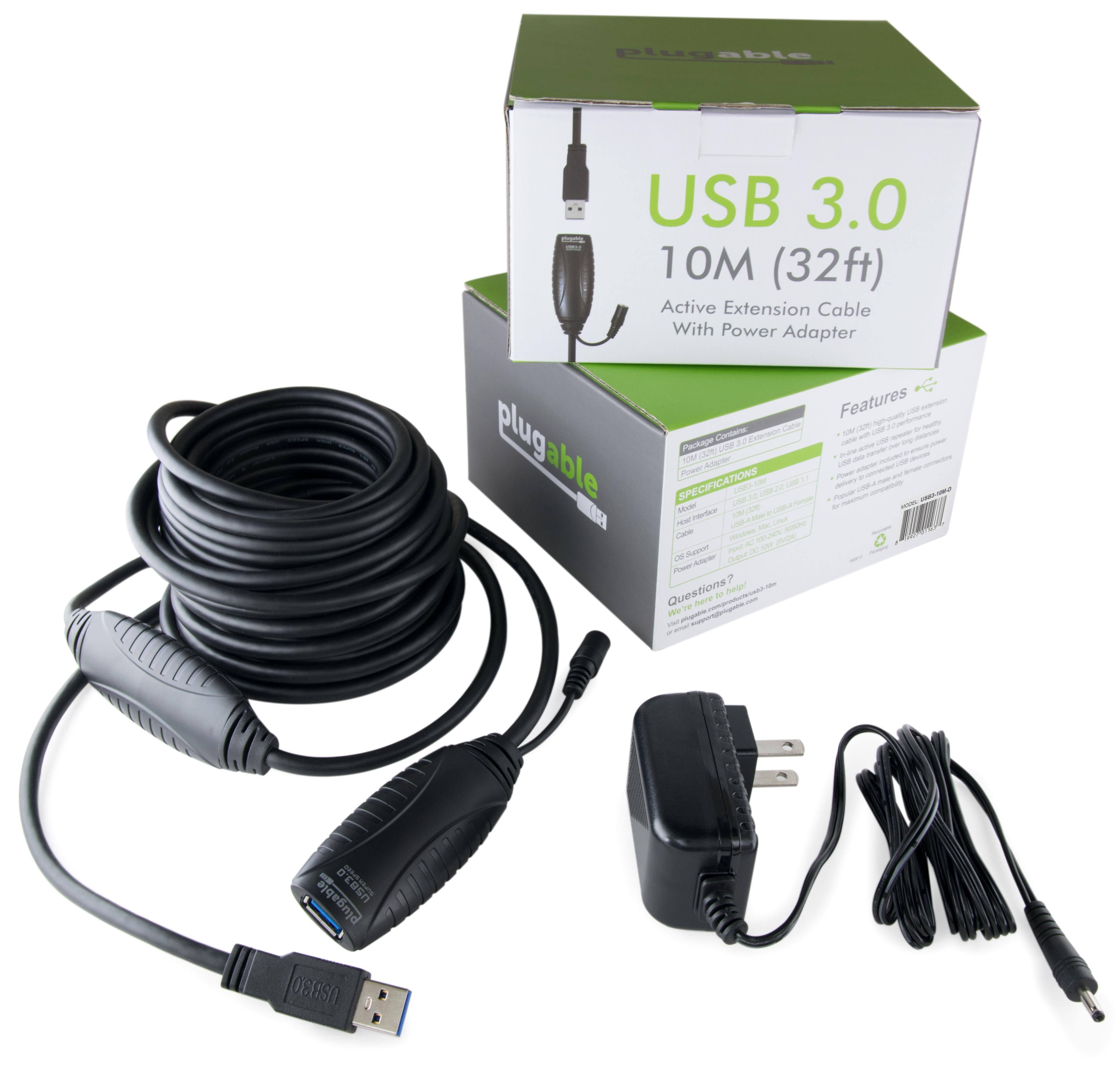 plugable-usb3-10m-d-usb-3-0-extension-cable-10m-32ft-with-power-adapter-and-back image 5