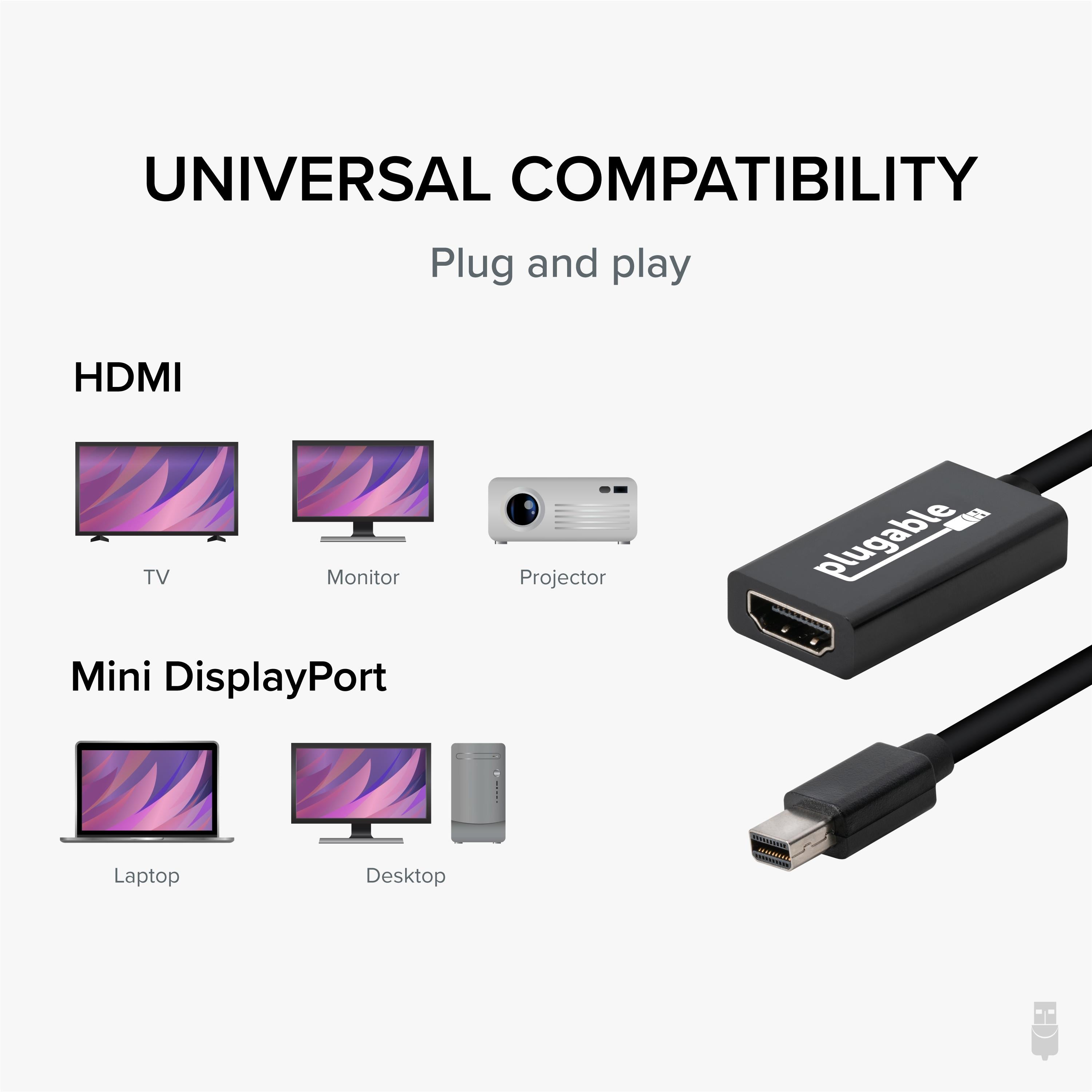 plugable-mini-displayport-thunderbolt-2-to-hdmi-2-0-active-adapter-for-4k image 5