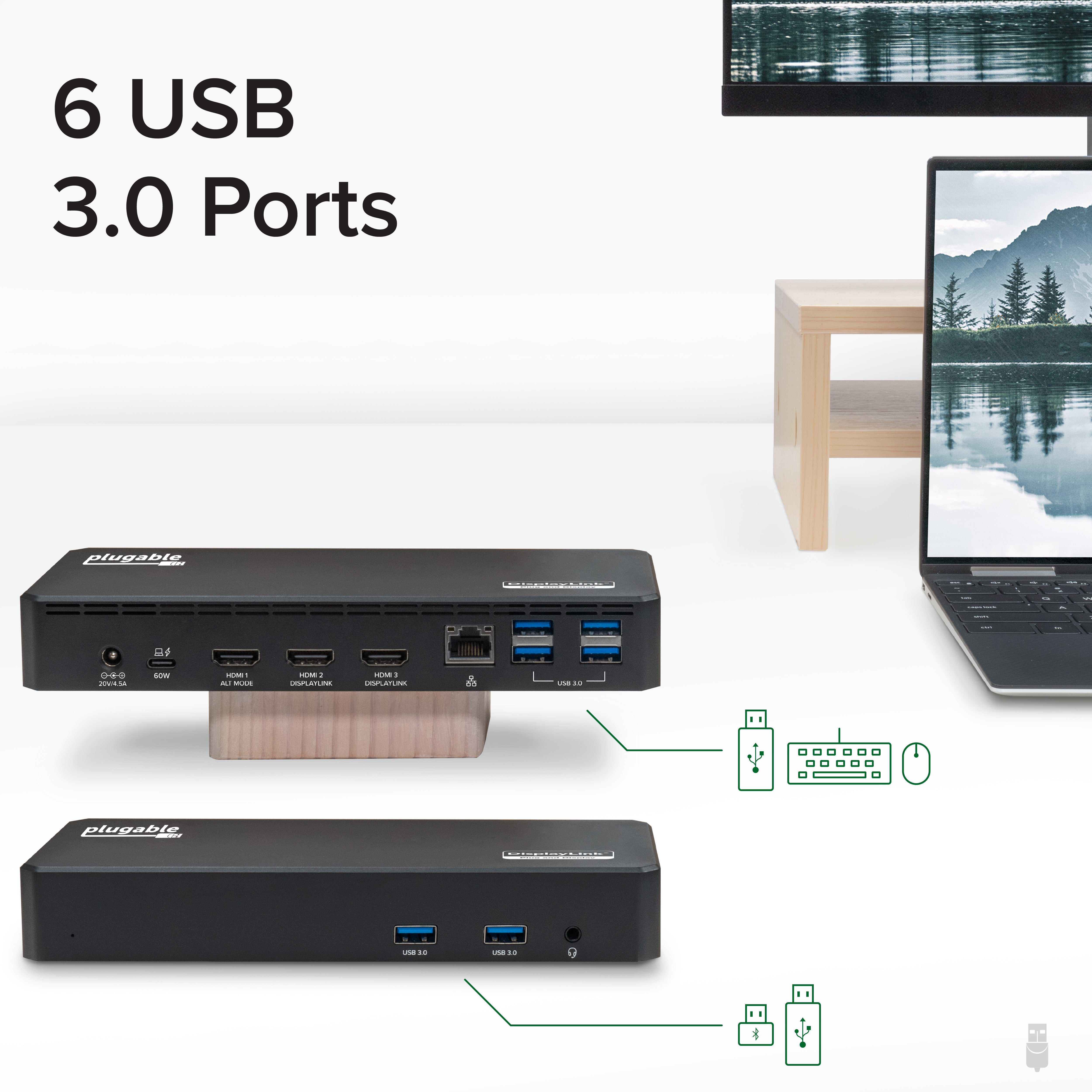 plugable-ud-3900pdz-usb-c-triple-monitor-docking-station-with-60w-charging image 4