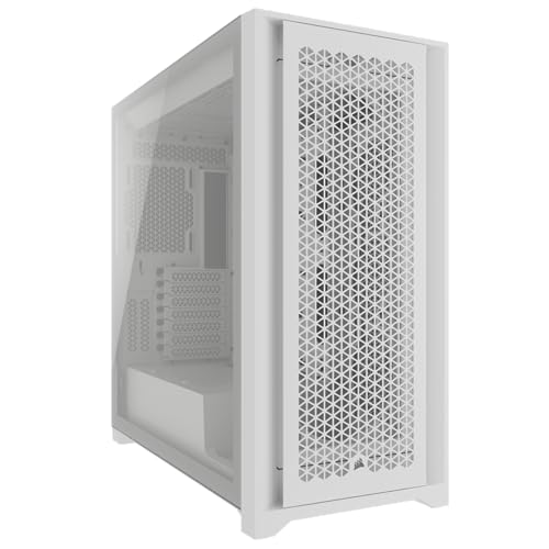 corsair-5000d-core-airflow-mid-tower-atx-pc-case-white-no-fans-included image 3