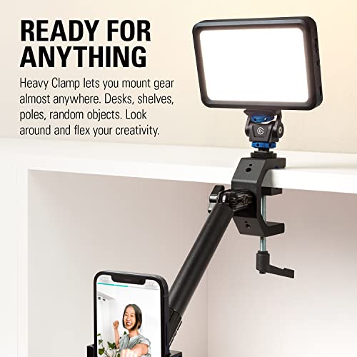 elgato-heavy-clamp-professional-mount-with-ball-head-4x-1-4-threads-padded-jaws- image 8