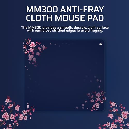corsair-mm300-medium-dark-cherry-anti-fray-cloth-gaming-mouse-pad-36cm-x-30cm image 8