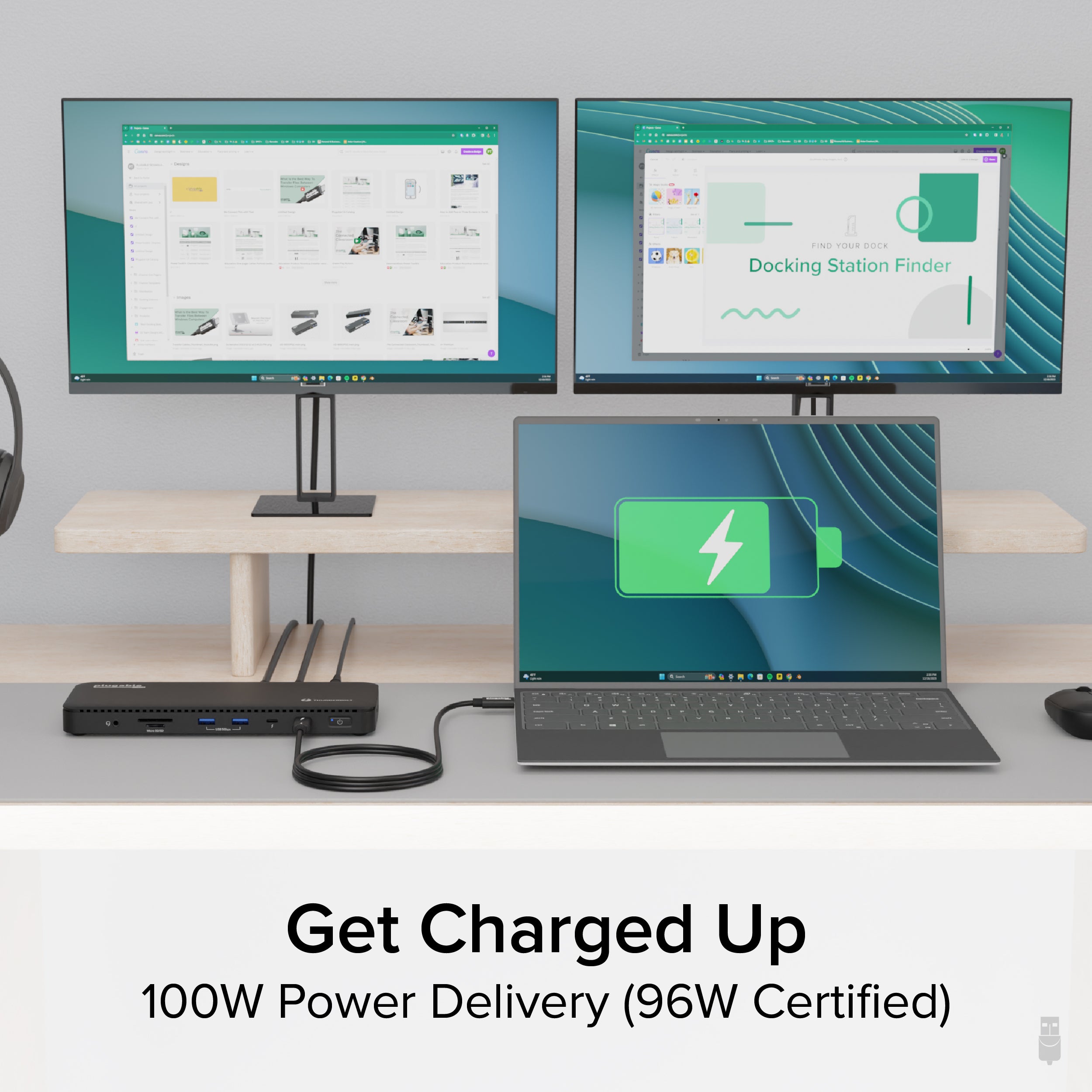 plugable-thunderbolt-4-dock-tbt4-ud5-13-ports-dual-4k-or-single-8k-100w-charging image 6