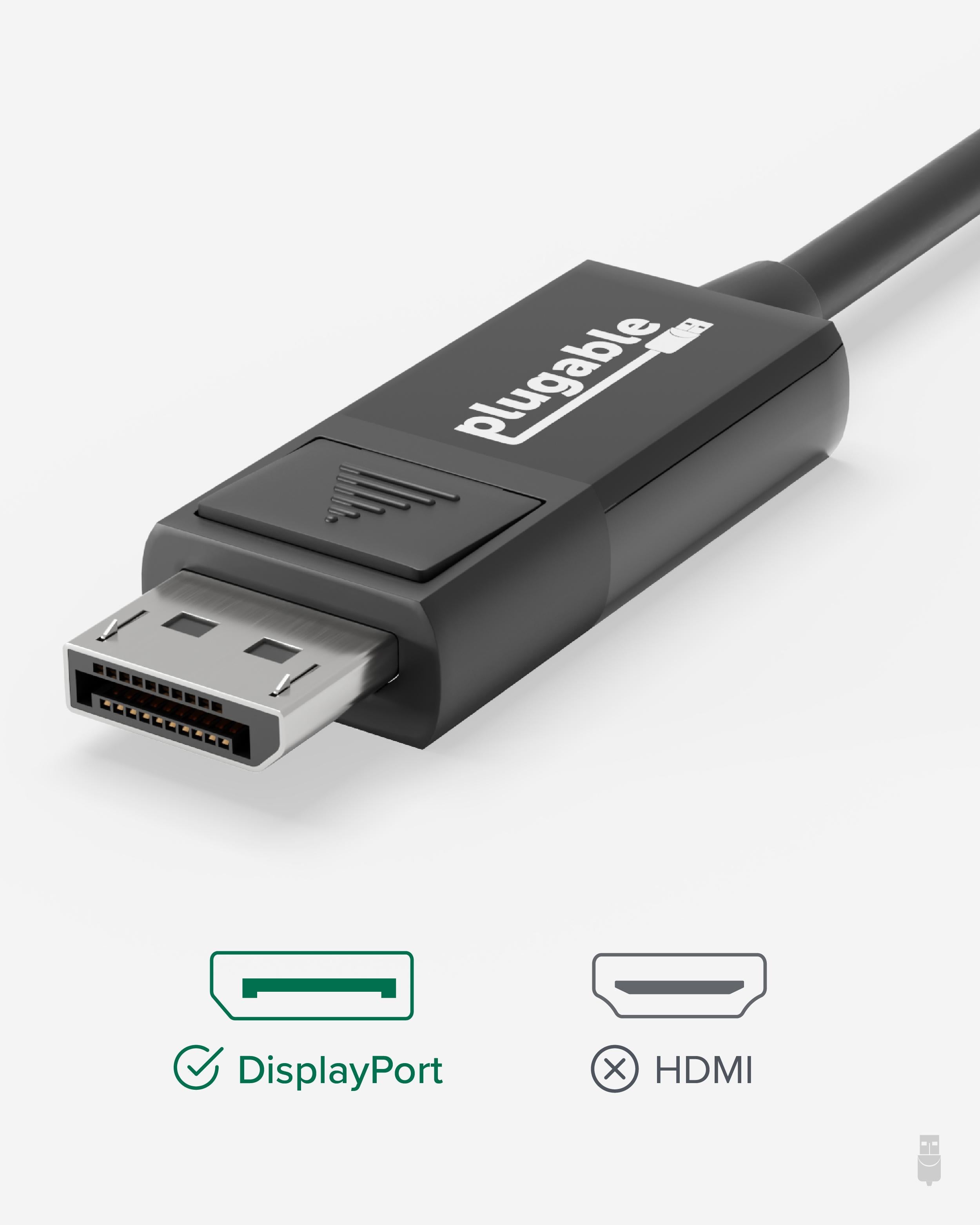 plugable-usb-c-to-displayport-bidirectional-adapter-cable-6-ft-4k60 image 6