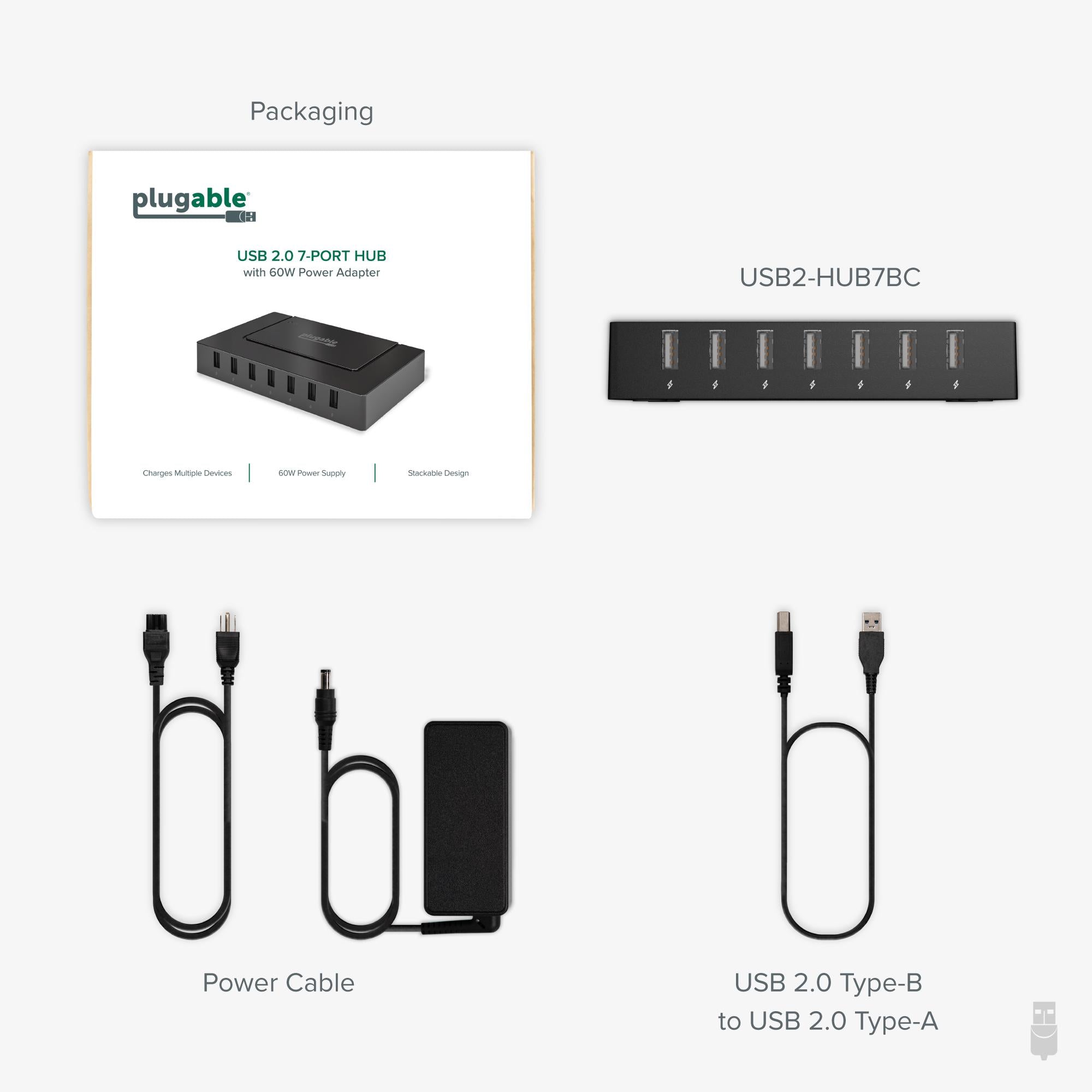 plugable-usb-2-0-7-port-hub-with-60w-power-adapter image 6