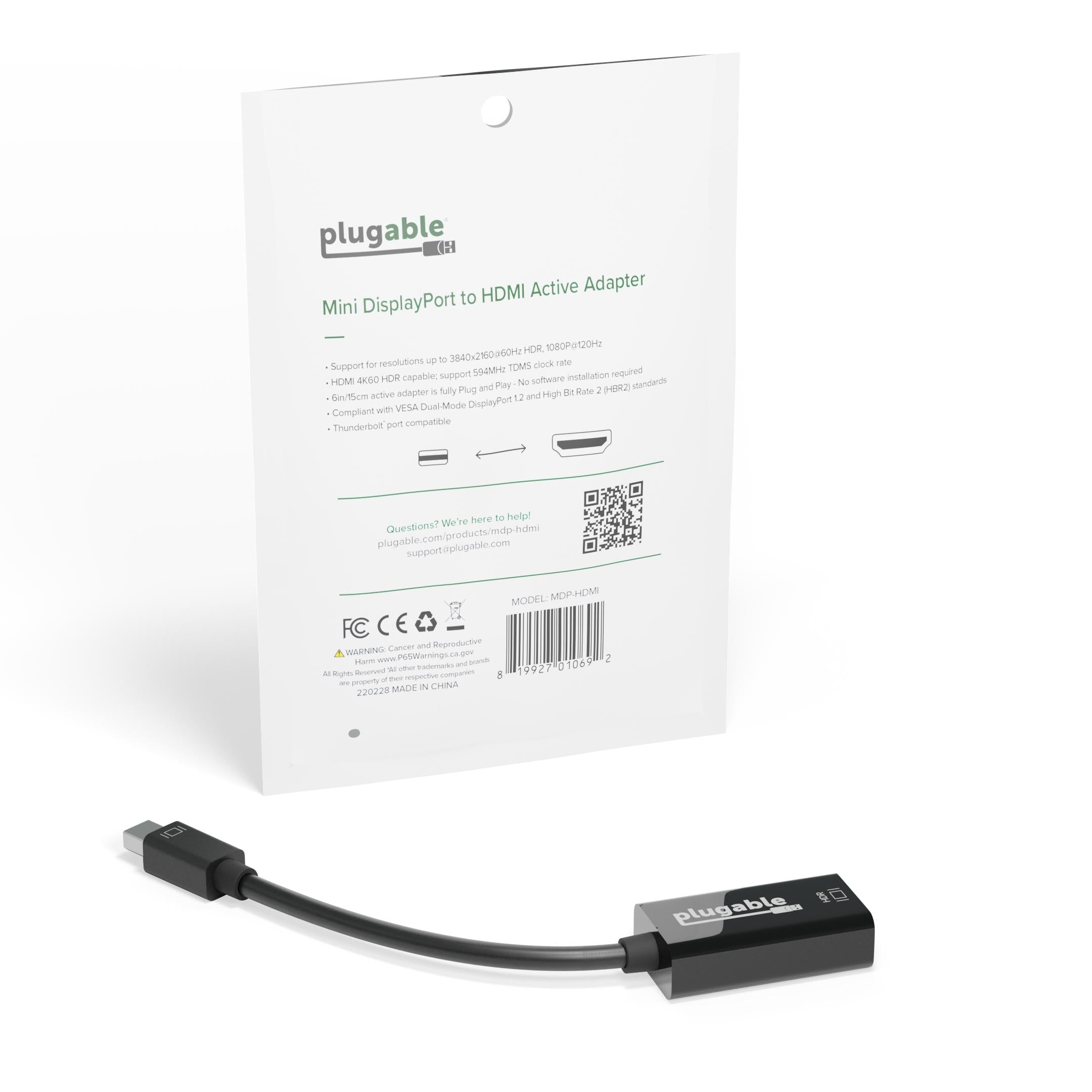 plugable-mini-displayport-thunderbolt-2-to-hdmi-2-0-active-adapter-for-4k image 6