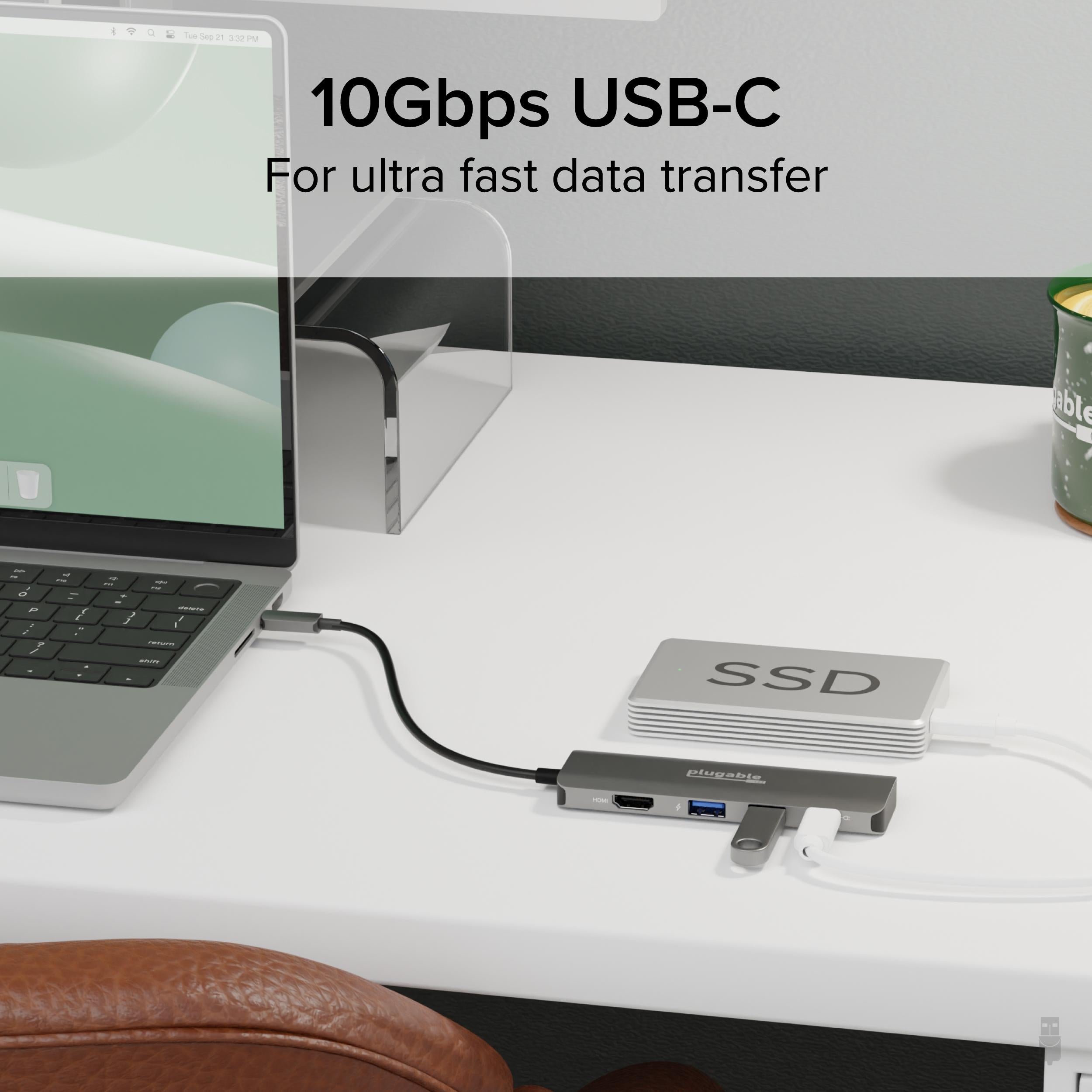 plugable-usbc-4in1-4-in-1-usb-c-hub-with-4k-hdmi-and-100w-charging image 6