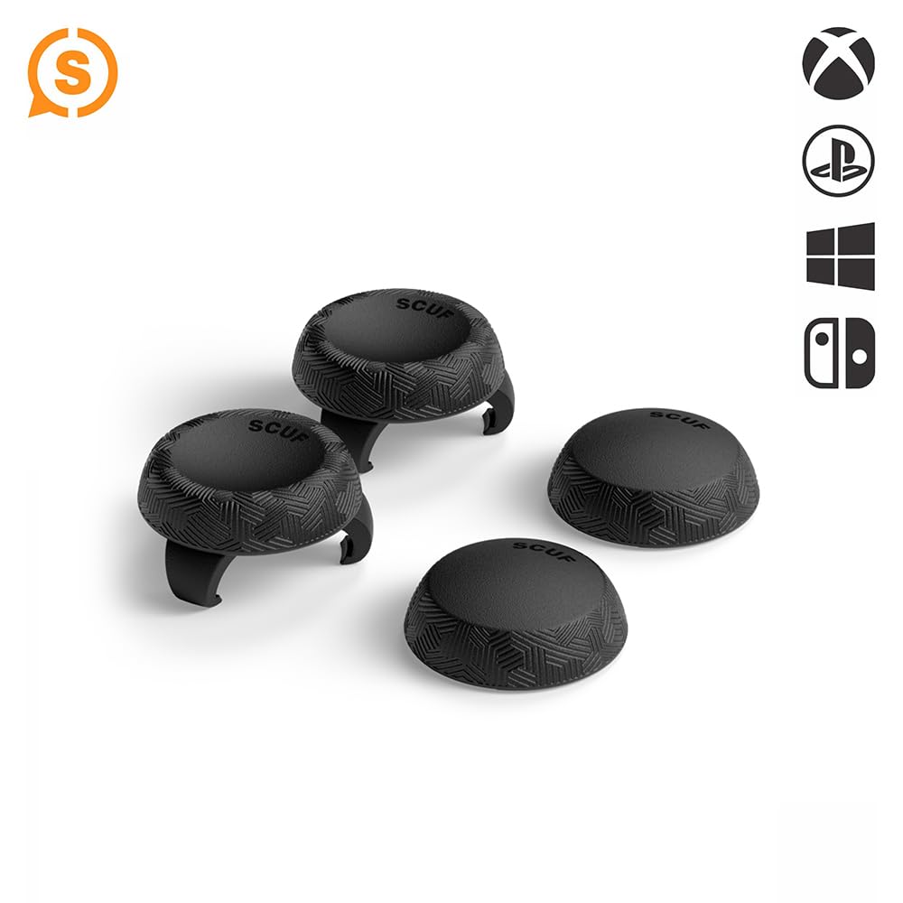 scuf-control-thumbstick-grips-4-pack-with-2-bases-tactic-for-xbox-ps5-ps4-switch image 1