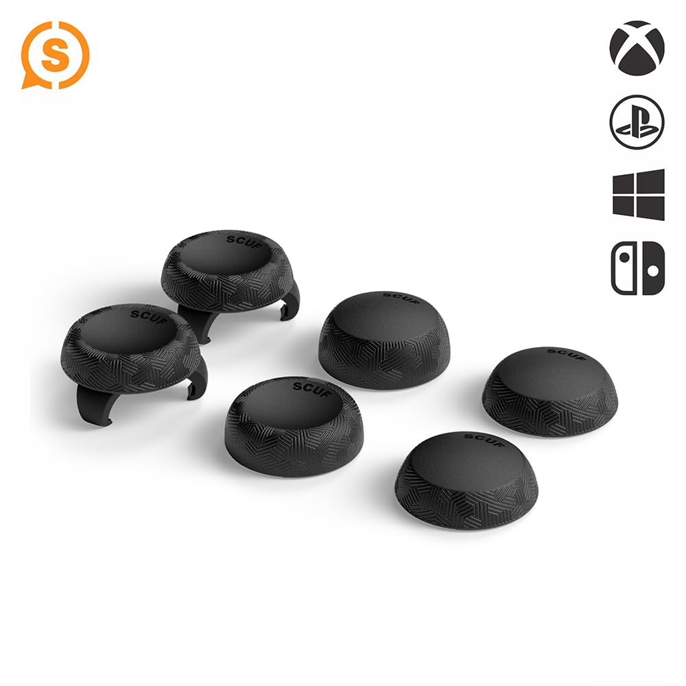 scuf-control-thumbstick-grips-4-pack-with-2-bases-tactic-for-xbox-ps5-ps4-switch image 8