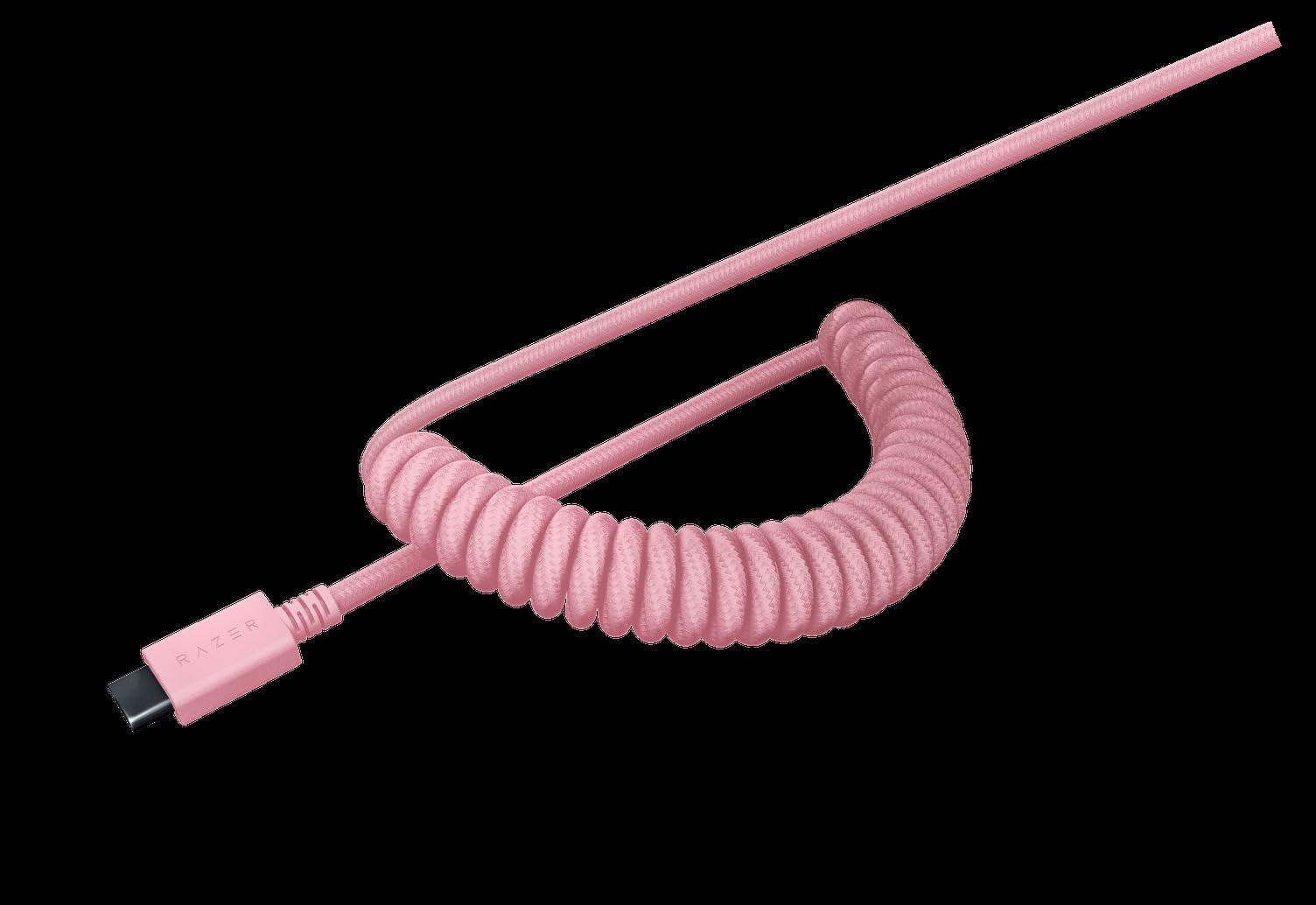 razer-pbt-keycap-coiled-cable-upgrade-set-quartz-pink-doubleshot-pbt-120-keycaps image 5