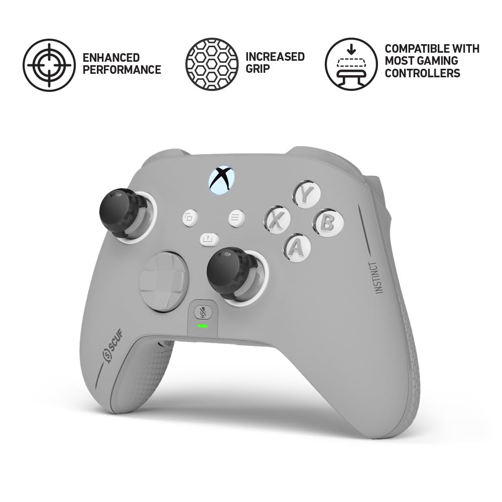 scuf-control-thumbstick-grips-4-pack-with-2-bases-tactic-for-xbox-ps5-ps4-switch image 2