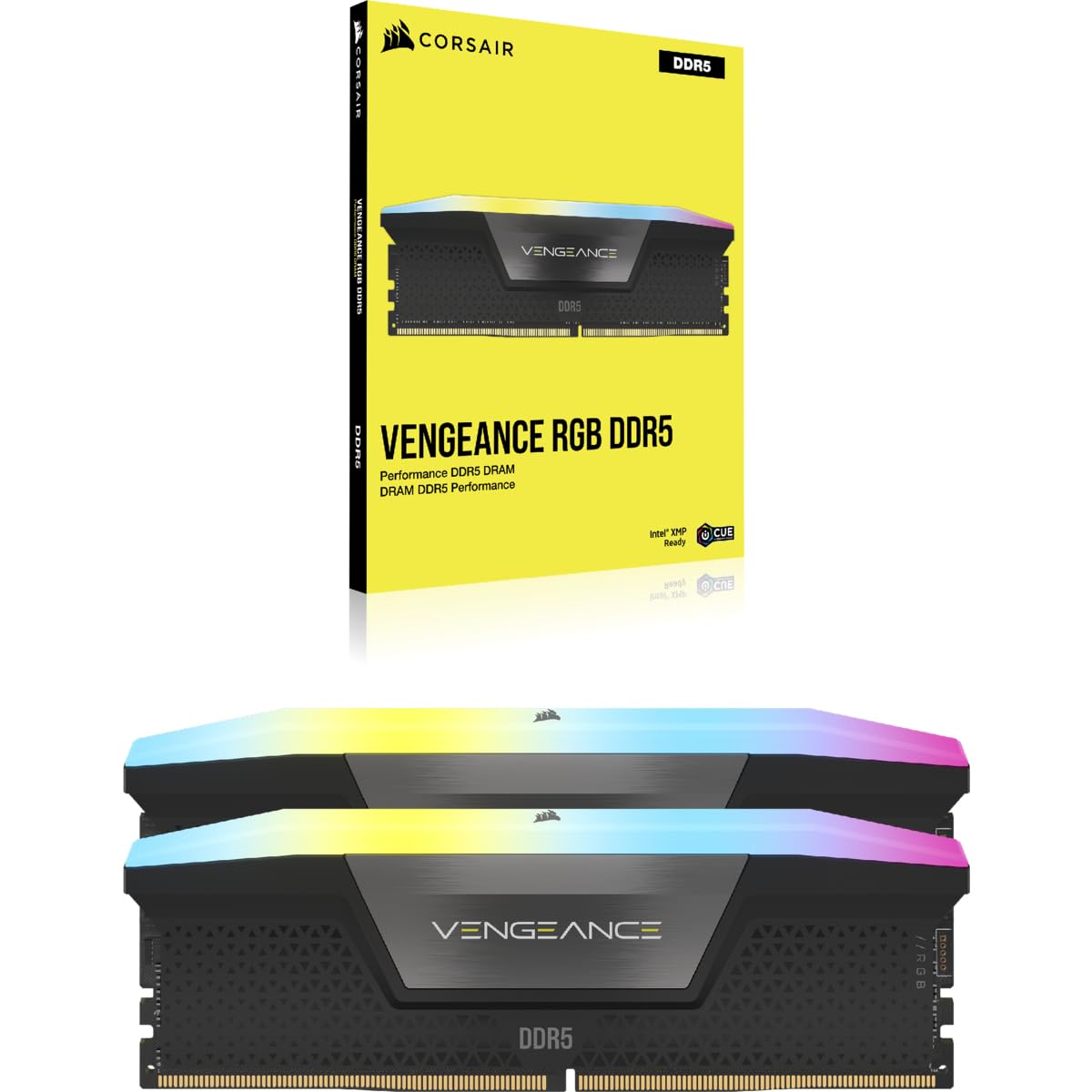 corsair-vengeance-rgb-ddr5-ram-48gb-2x24gb-7000mhz-cl40-intel-xmp-icue-compatibl image 2