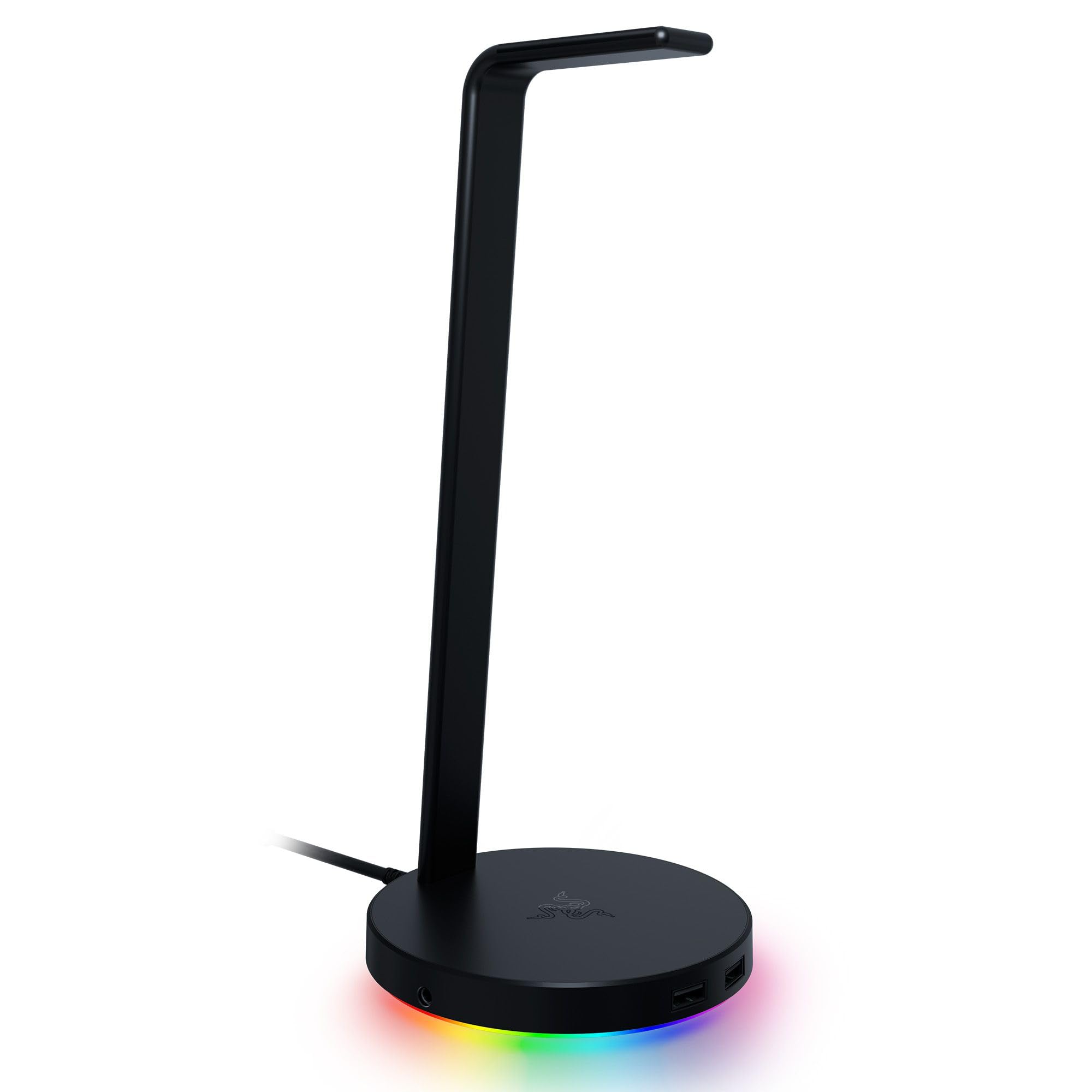 razer-base-station-v2-chroma-headset-stand-rgb-lighting-usb-3-1-ports-3-5mm-audi image 1
