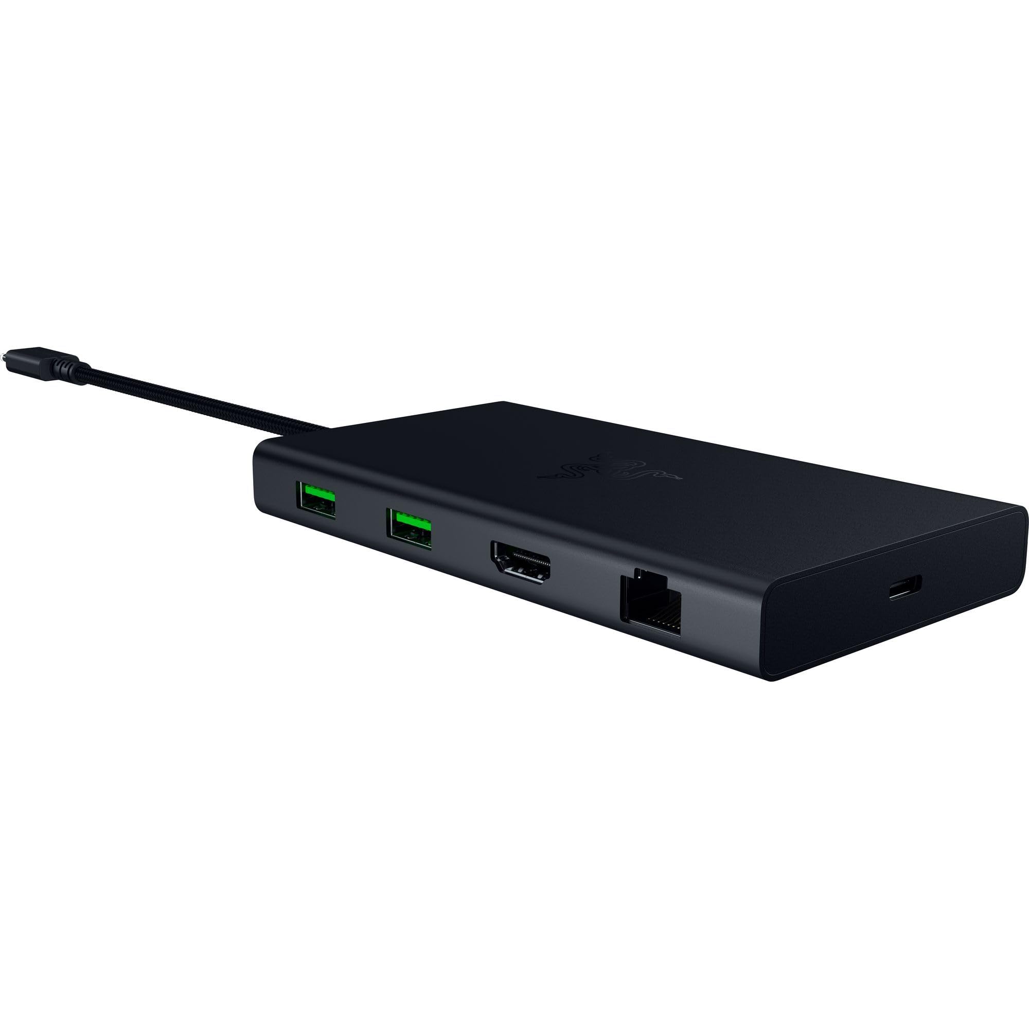 razer-usb-c-dock-11-in-1-portable-travel-hub-4k-60hz-hdmi-85w-pd-black image 8