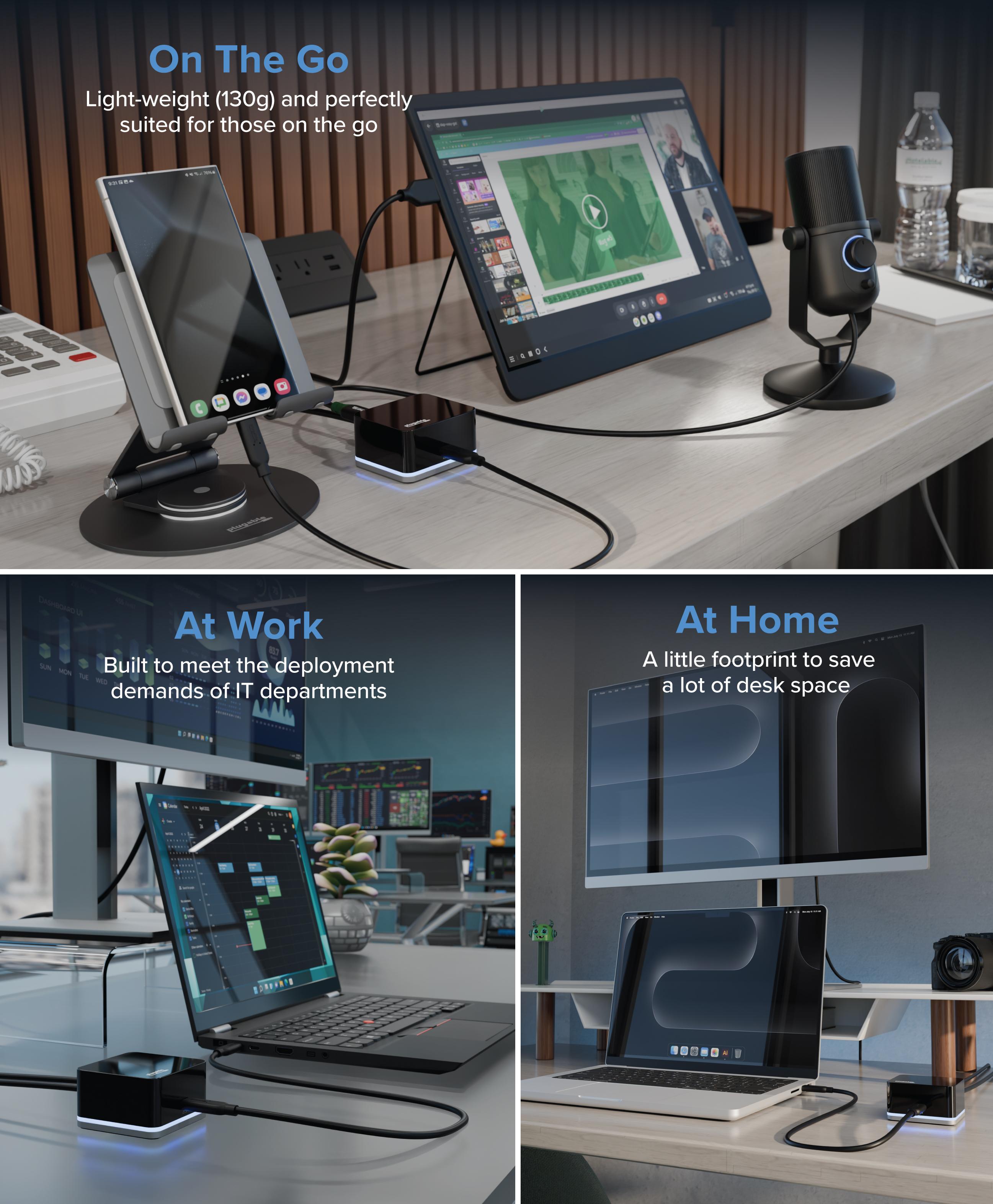 plugable-usb-c-laptop-dock-ud-cube-4k-hdmi-3x-usb-ethernet image 7