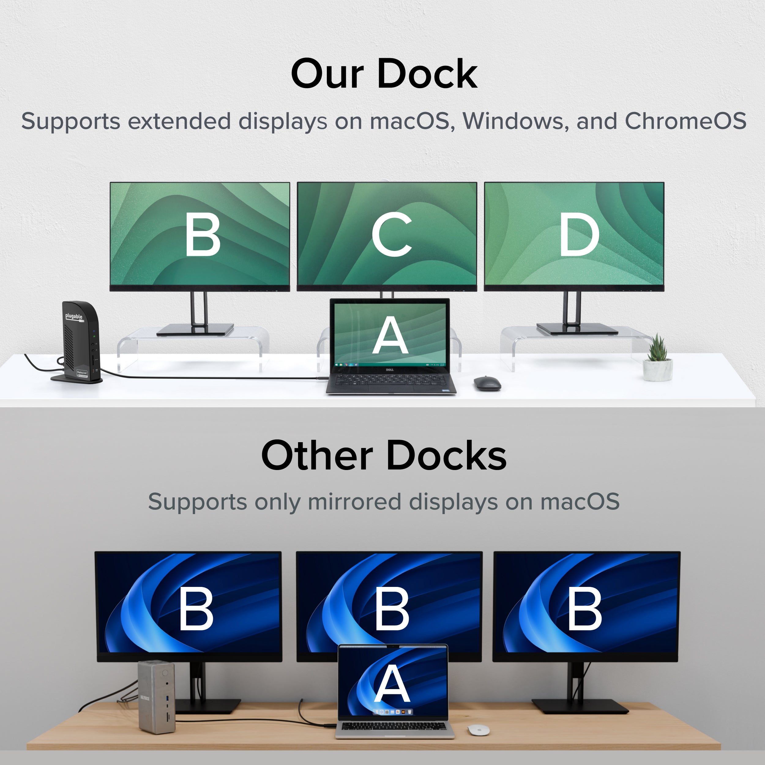 plugable-ud-ultcdl-triple-monitor-usb-c-docking-station-b-stock-with-100w-chargi image 7