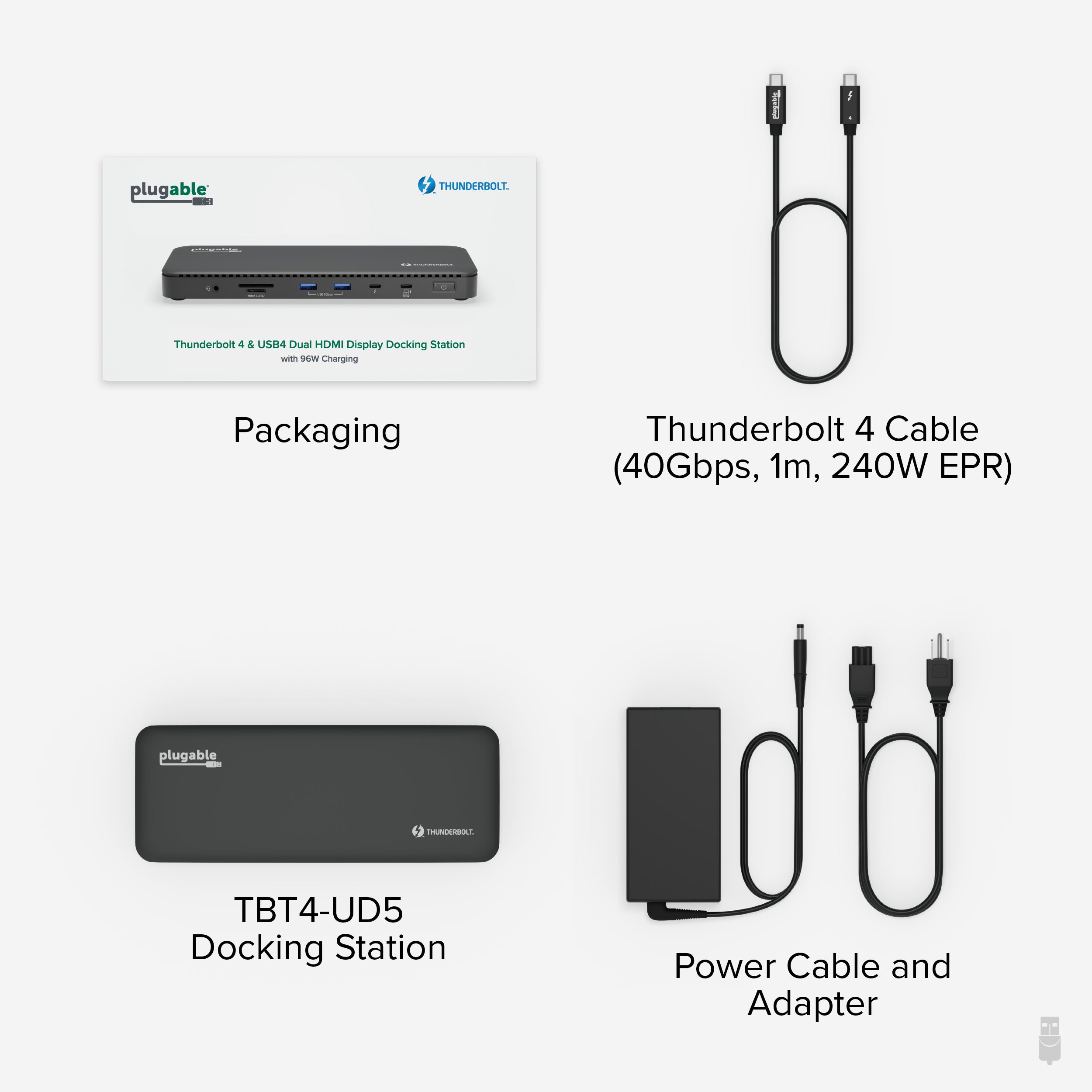 plugable-thunderbolt-4-dock-tbt4-ud5-13-ports-dual-4k-or-single-8k-100w-charging image 7