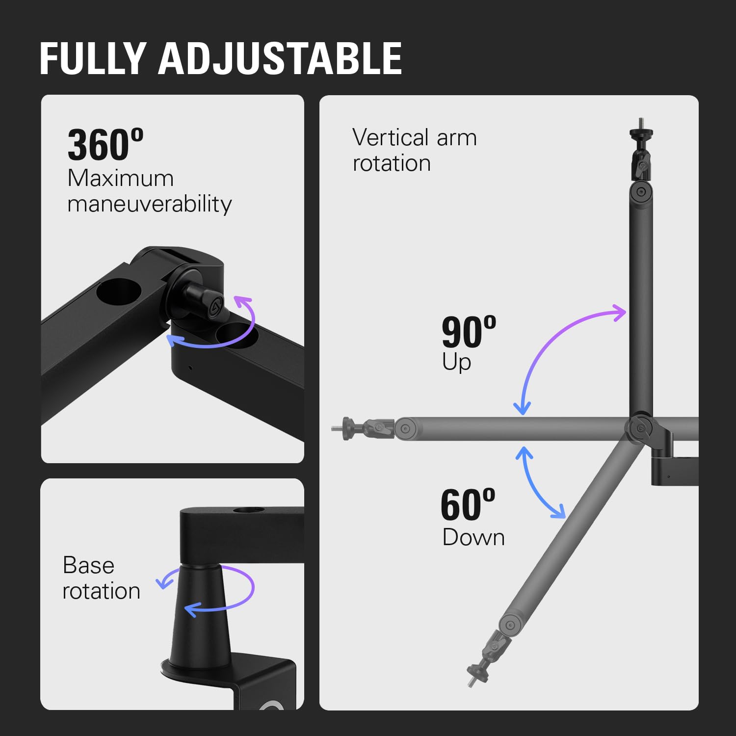elgato-wave-mic-arm-lp-low-profile-microphone-boom-arm image 4