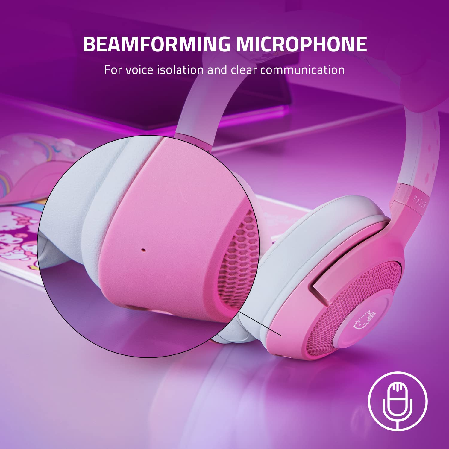 razer-kraken-bt-hello-kitty-friends-edition-wireless-bluetooth-headset-40mm-driv image 6