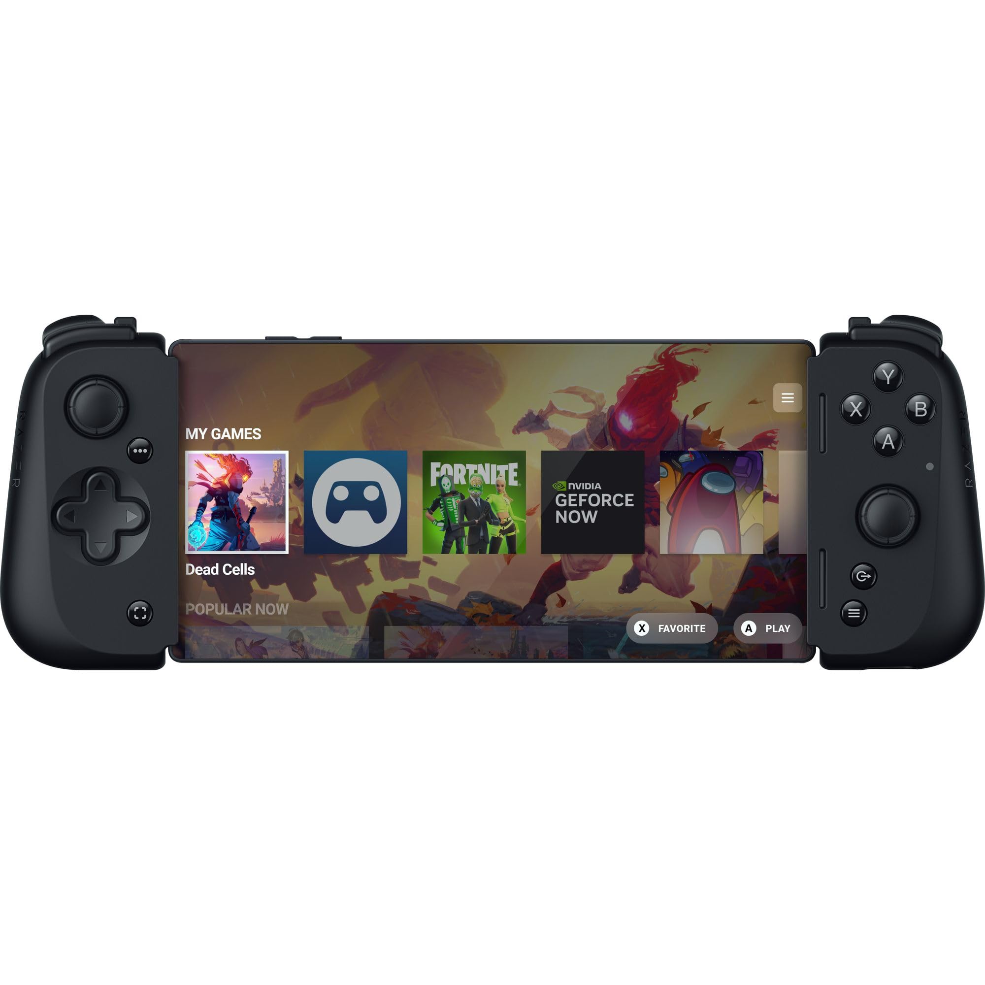 razer-kishi-v2-mobile-gaming-controller-for-iphone-lightning-xbox-edition-white image 8