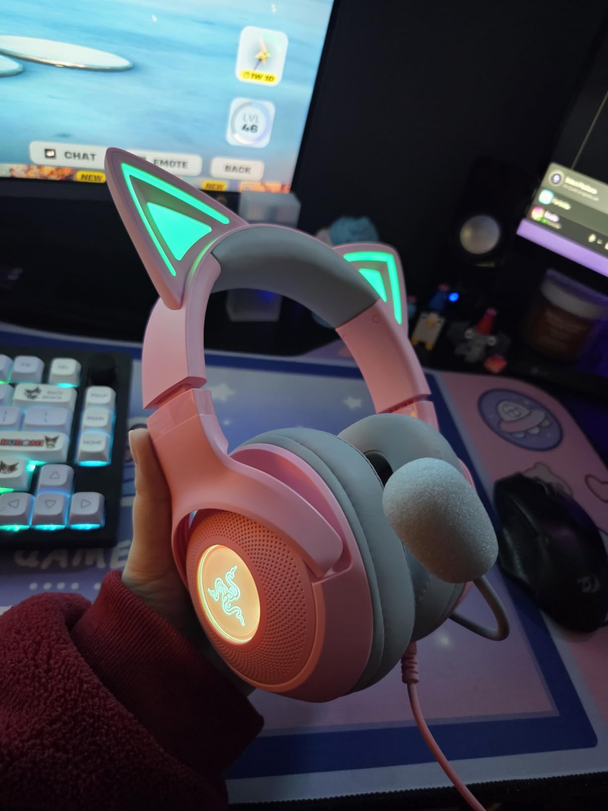 Good headset, but mic could be better