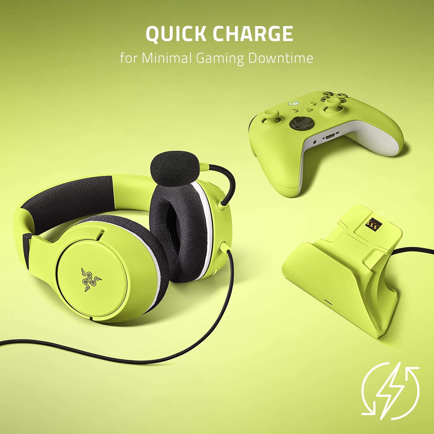 razer-legendary-duo-bundle-for-xbox-kaira-wireless-headset-universal-quick-charg image 2