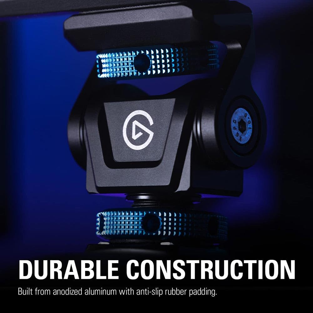 elgato-cold-shoe-mount-adjustable-1-4-inch-thread-180-degree-tilt-360-degree-swi image 5