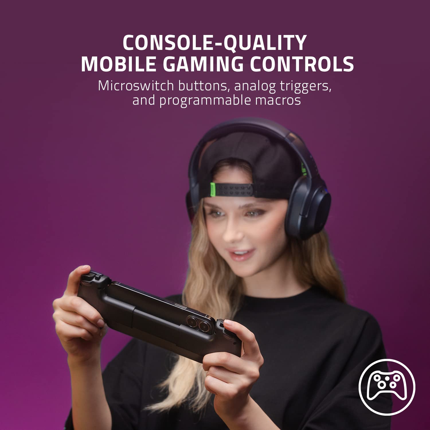 razer-kishi-v2-mobile-gaming-controller-for-iphone-with-opus-x-wireless-low-late image 2