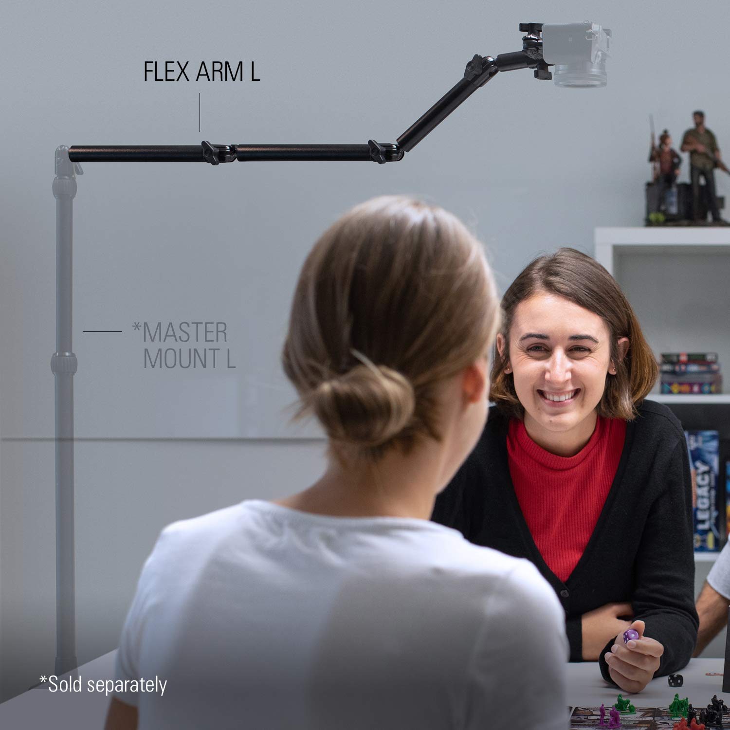 elgato-flex-arm-l-for-multi-mount-articulated-arm-adds-57cm-reach-modular-poles- image 6