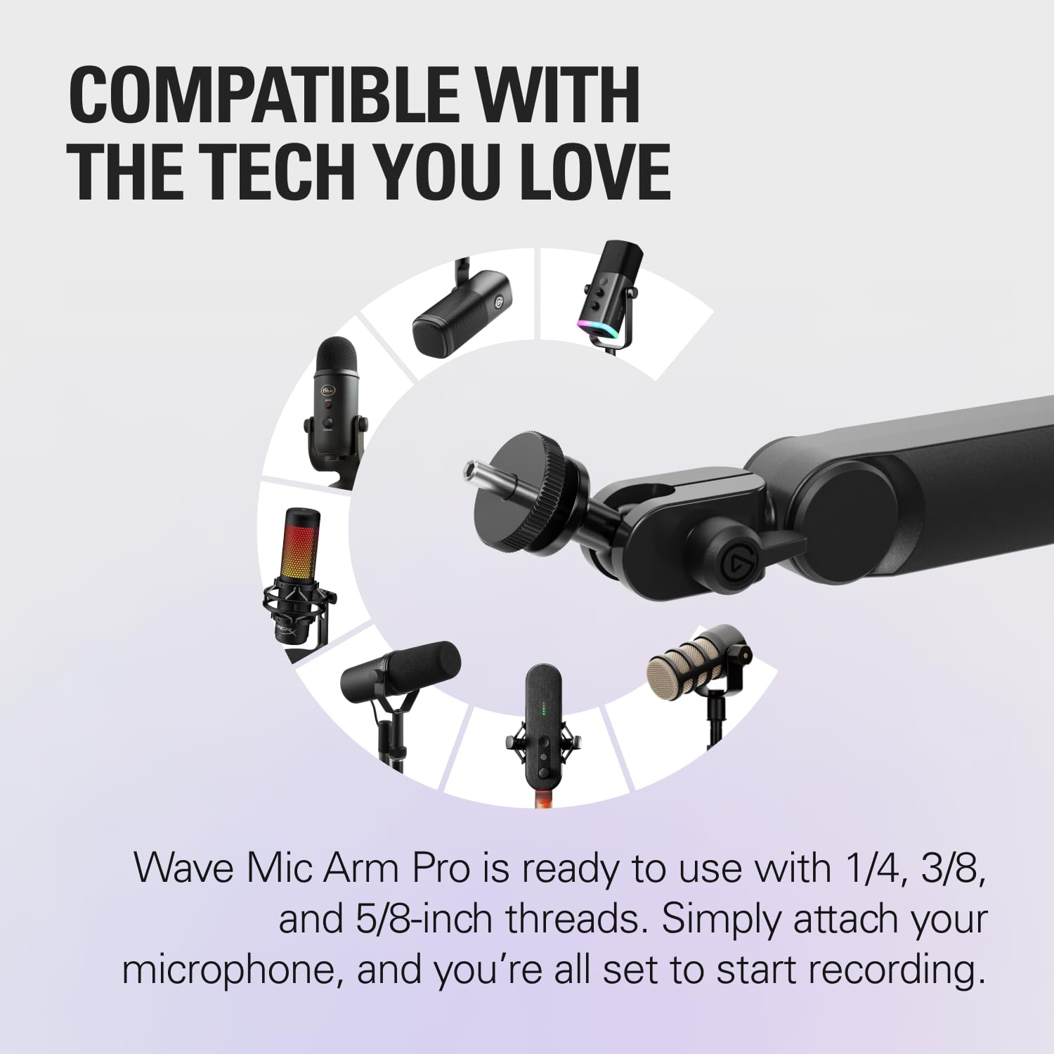 elgato-wave-mic-arm-pro-gas-spring-microphone-arm-supports-up-to-3kg-silent-adju image 3
