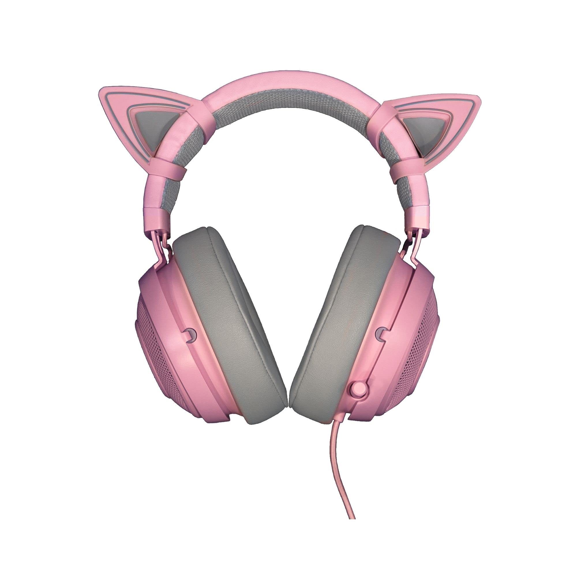 razer-kitty-ears-for-kraken-headsets-quartz-pink image 2
