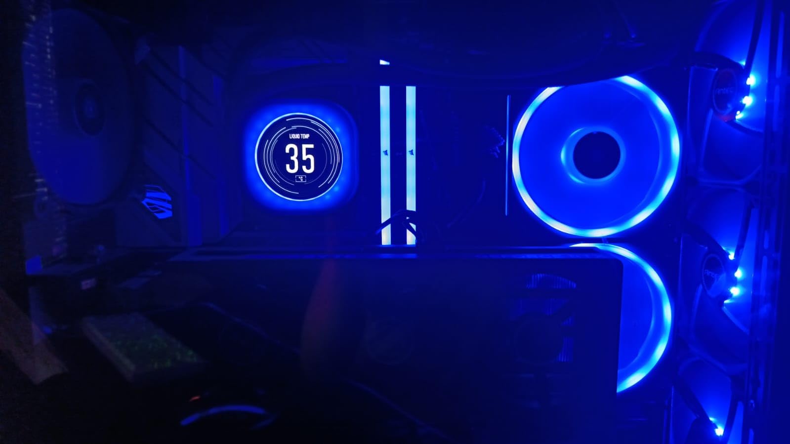 Great cooler, quiet fans