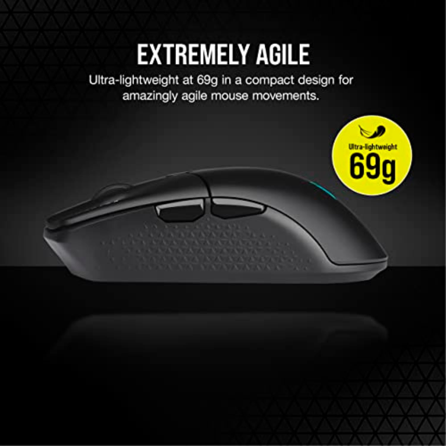 corsair-katar-elite-wireless-ultra-light-fps-gaming-mouse-26-000-dpi-optical-sen image 3