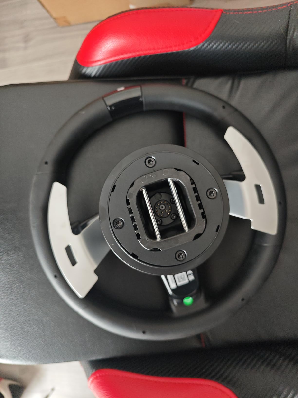 Good wheel, but buttons feel cheap