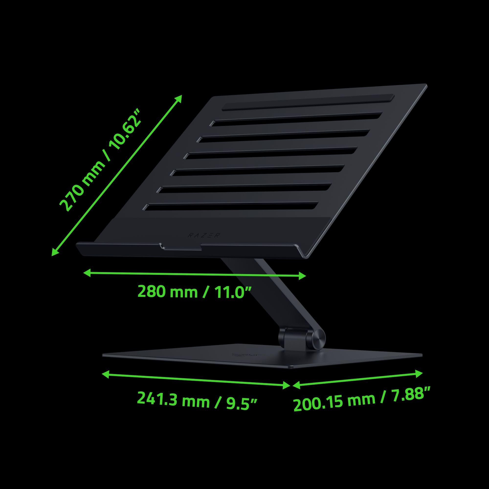 razer-adjustable-laptop-stand-aluminum-height-tilt-adjustable-fits-up-to-18-blac image 8