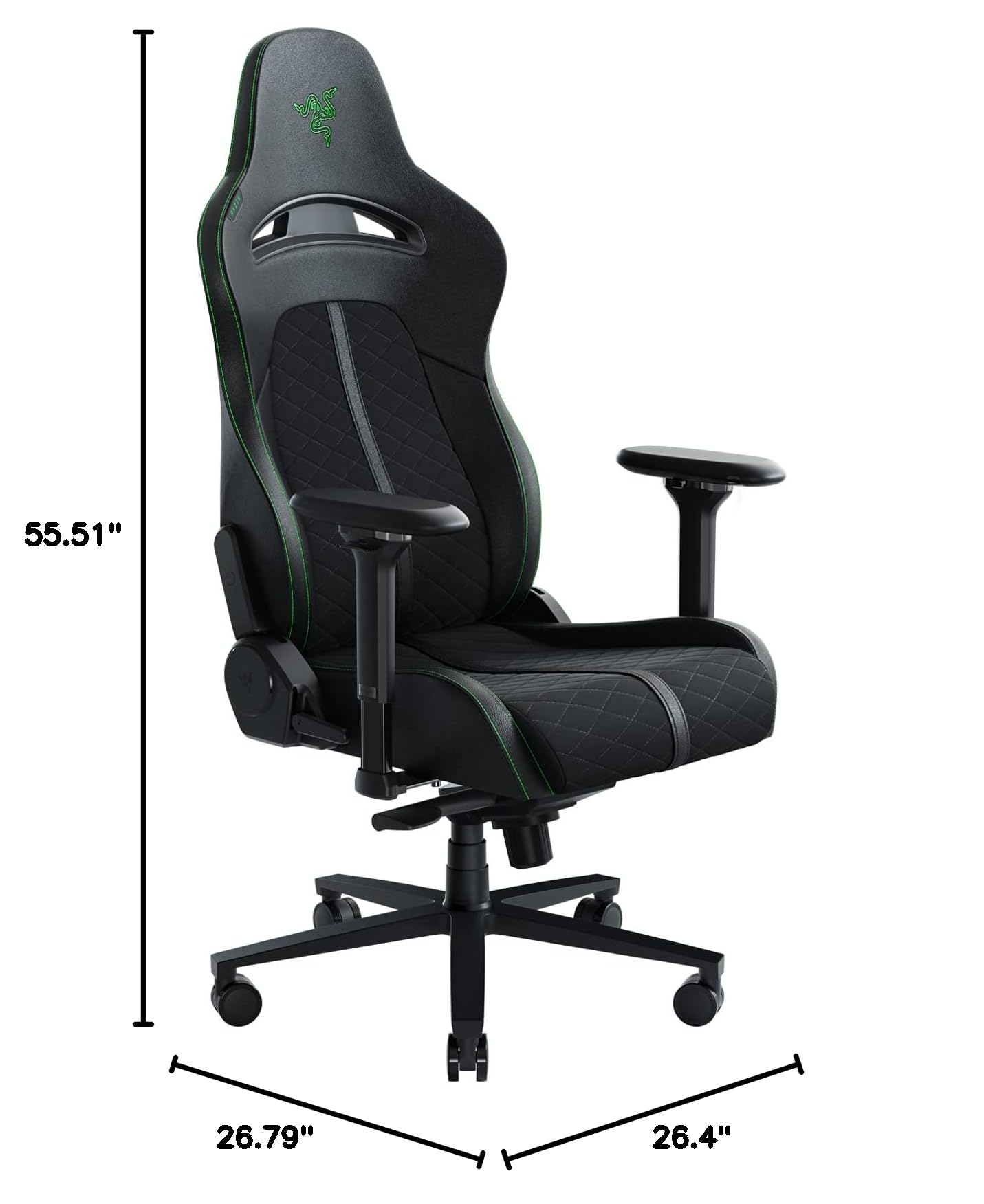 razer-enki-gaming-chair-all-day-comfort-with-built-in-lumbar-arch-152-recline-bl image 8