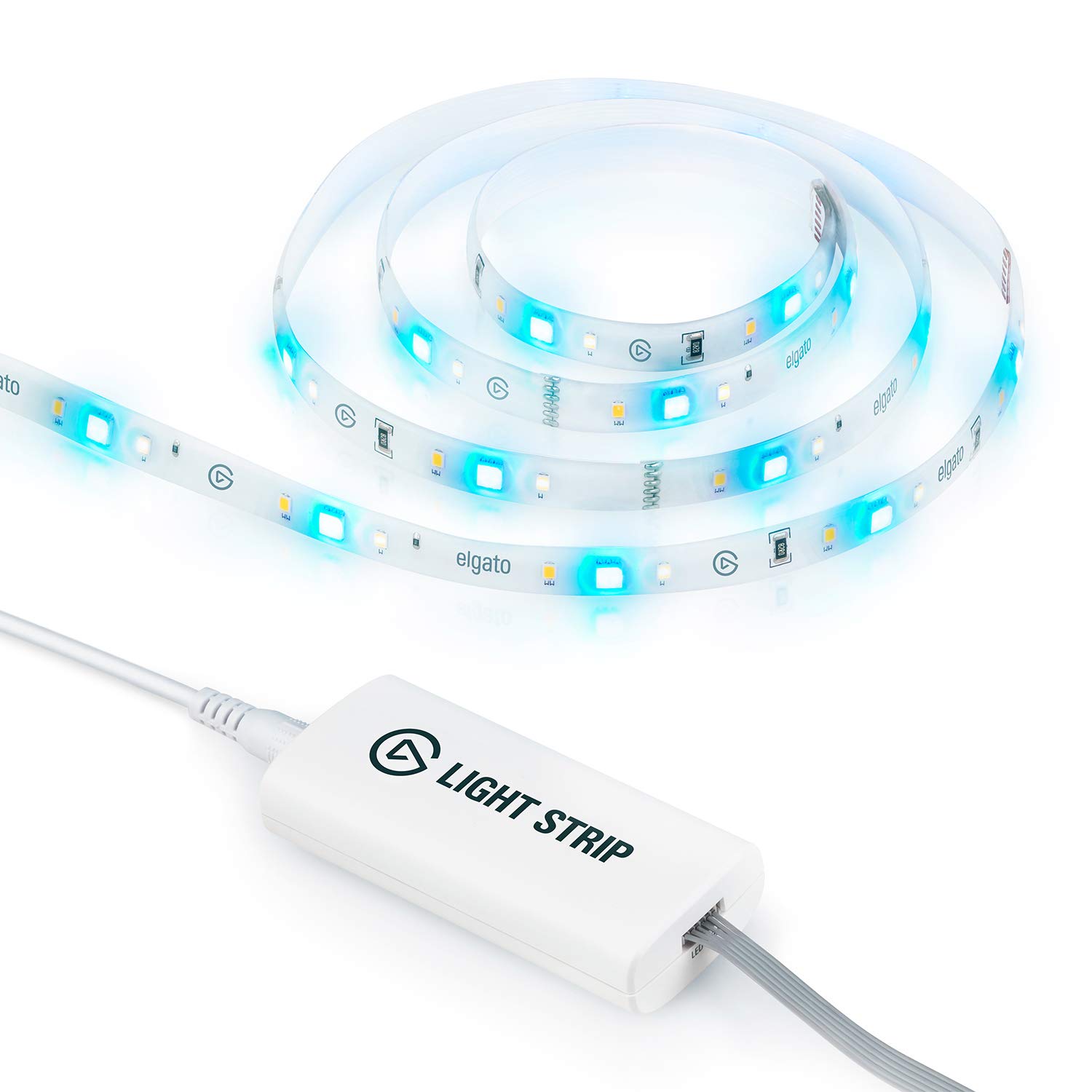 elgato-light-strip-rgbww-led-smart-light-with-16m-colors-2000-lumens-app-control image 1