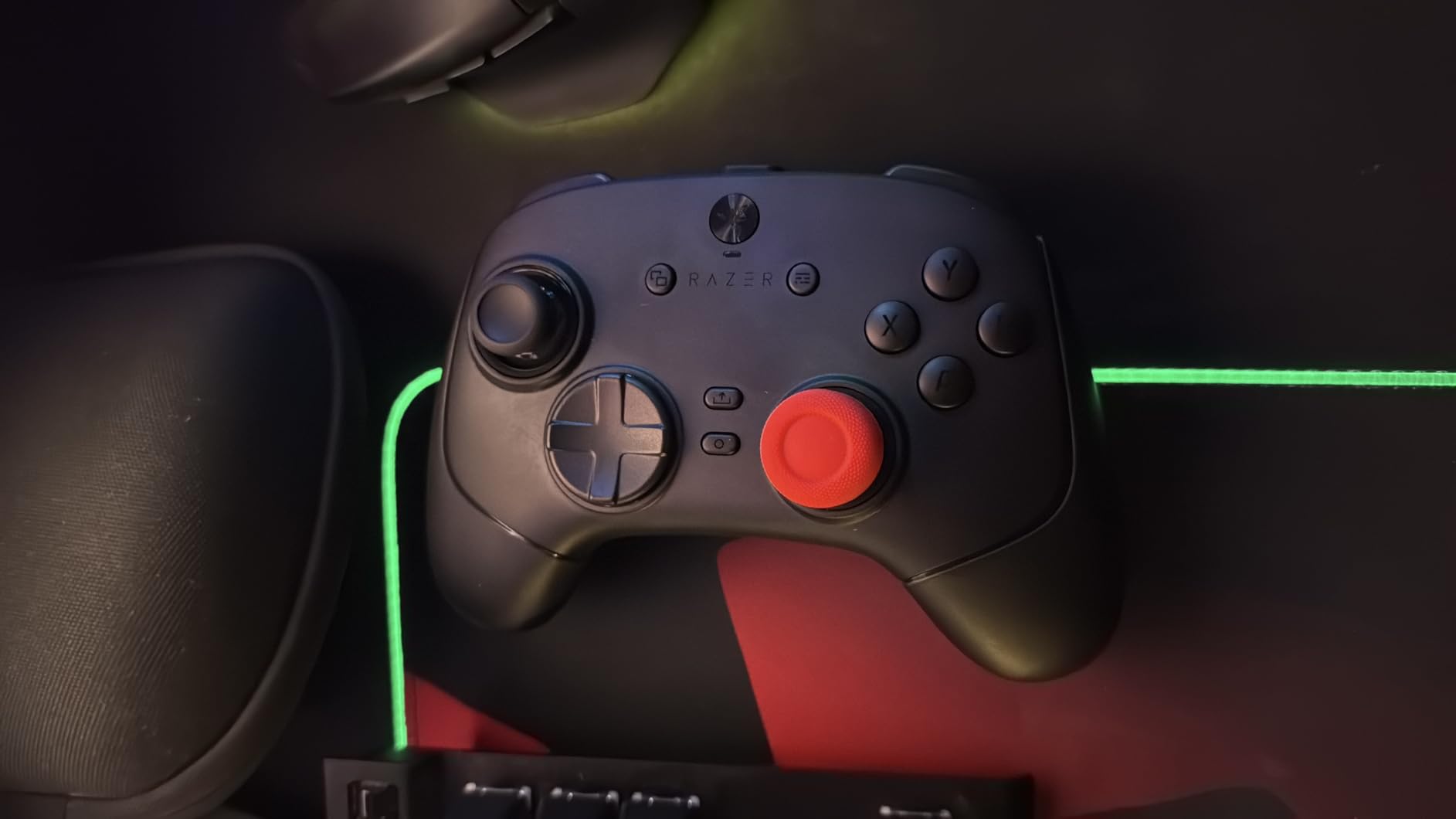 Good controller, but stiff buttons