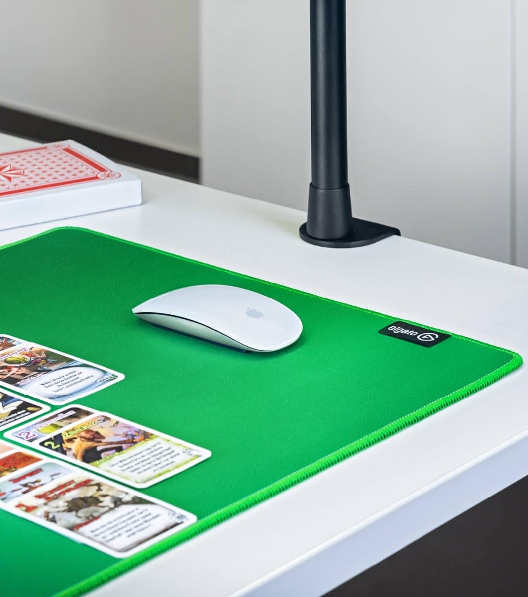 elgato-green-screen-mouse-mat-xl-chroma-key-desk-pad-for-streaming-obs-twitch-yo image 5