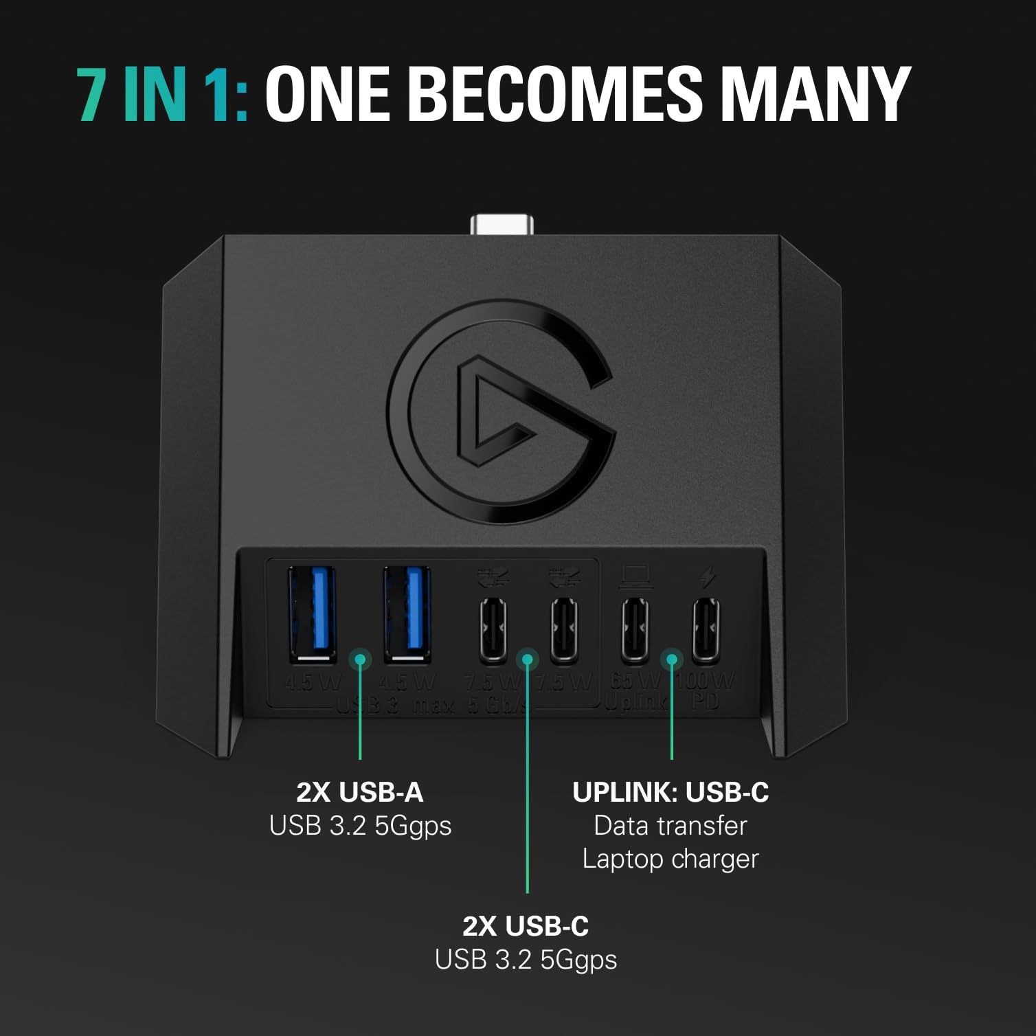 elgato-usb-hub-for-stream-deck-multiport-adapter-with-sd-card-reader image 4